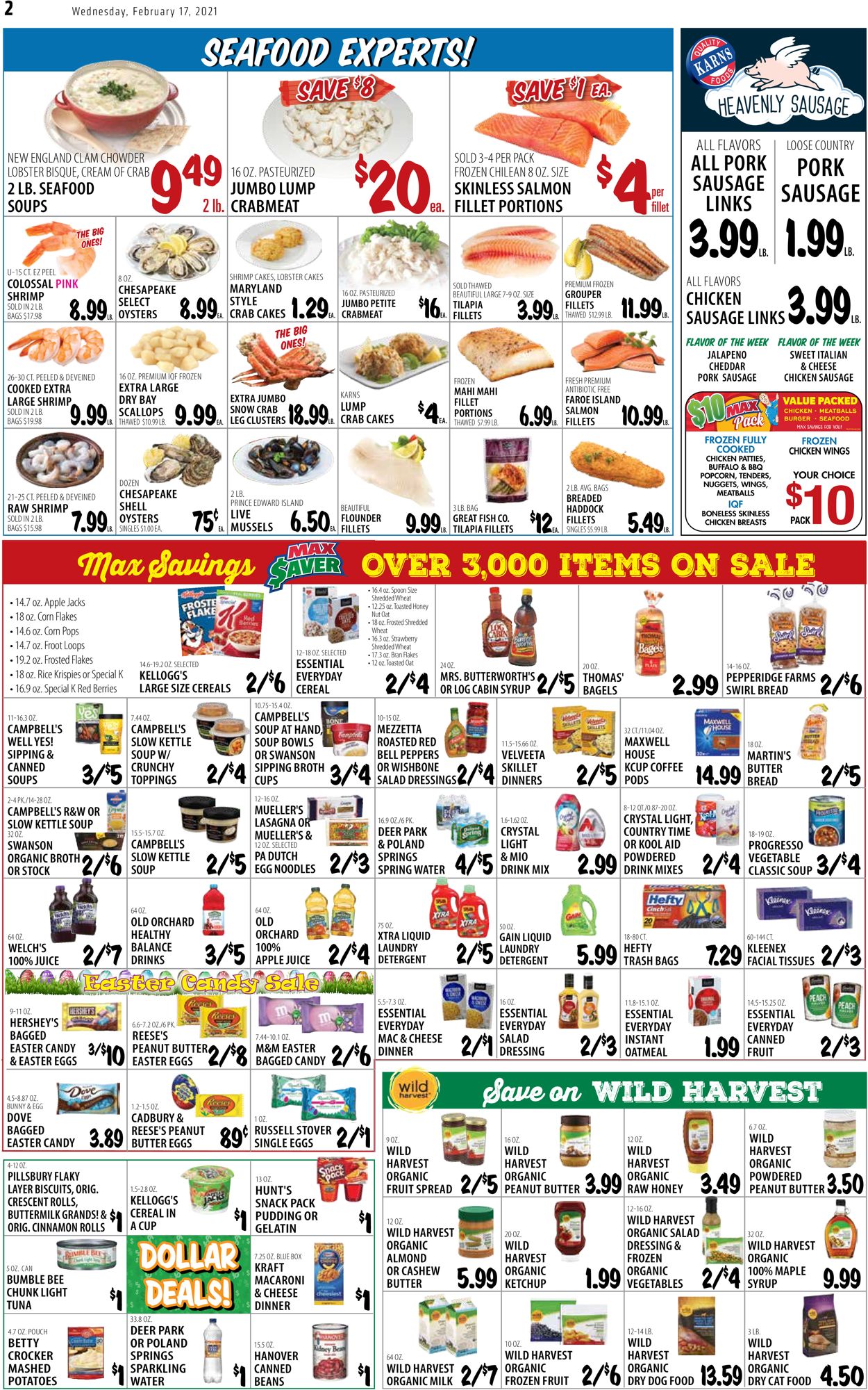 Karns Quality Foods Weekly Ad Circular - valid 02/16-02/22/2021 (Page 2)