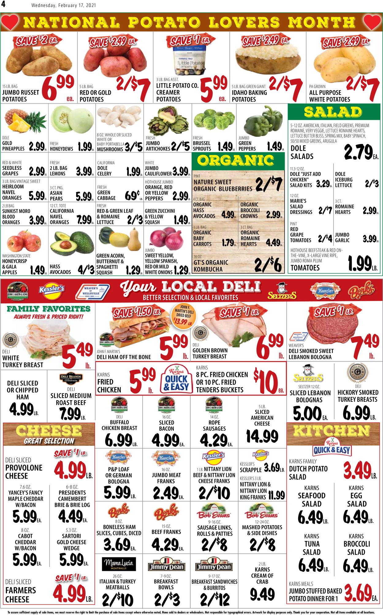 Karns Quality Foods Weekly Ad Circular - valid 02/16-02/22/2021 (Page 4)