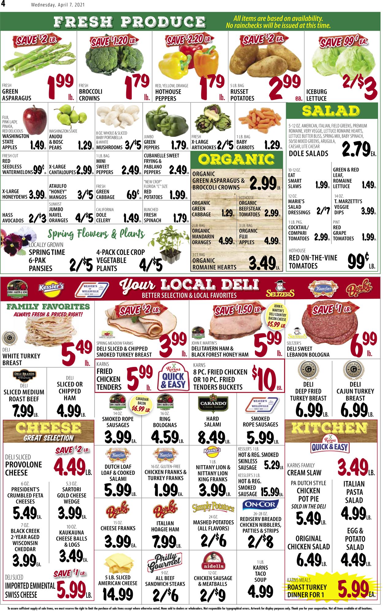 Karns Quality Foods Weekly Ad Circular - valid 04/06-04/12/2021 (Page 4)