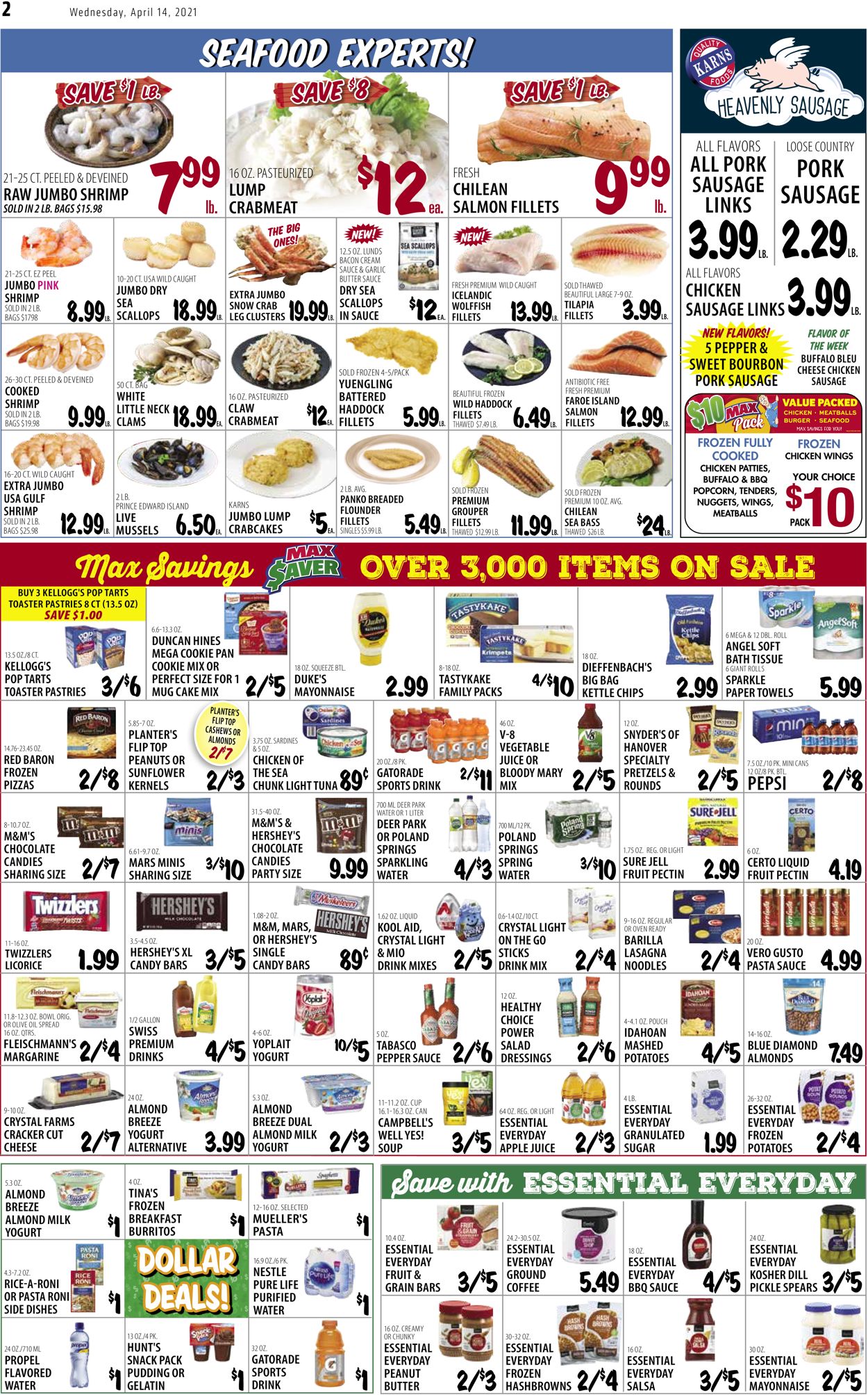 Karns Quality Foods Weekly Ad Circular - valid 04/13-04/19/2021 (Page 2)