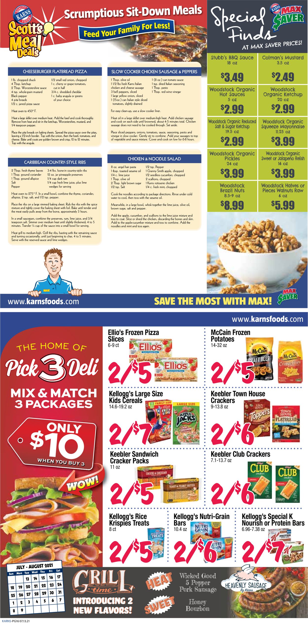 Karns Quality Foods Weekly Ad Circular - valid 07/13-08/09/2021 (Page 8)