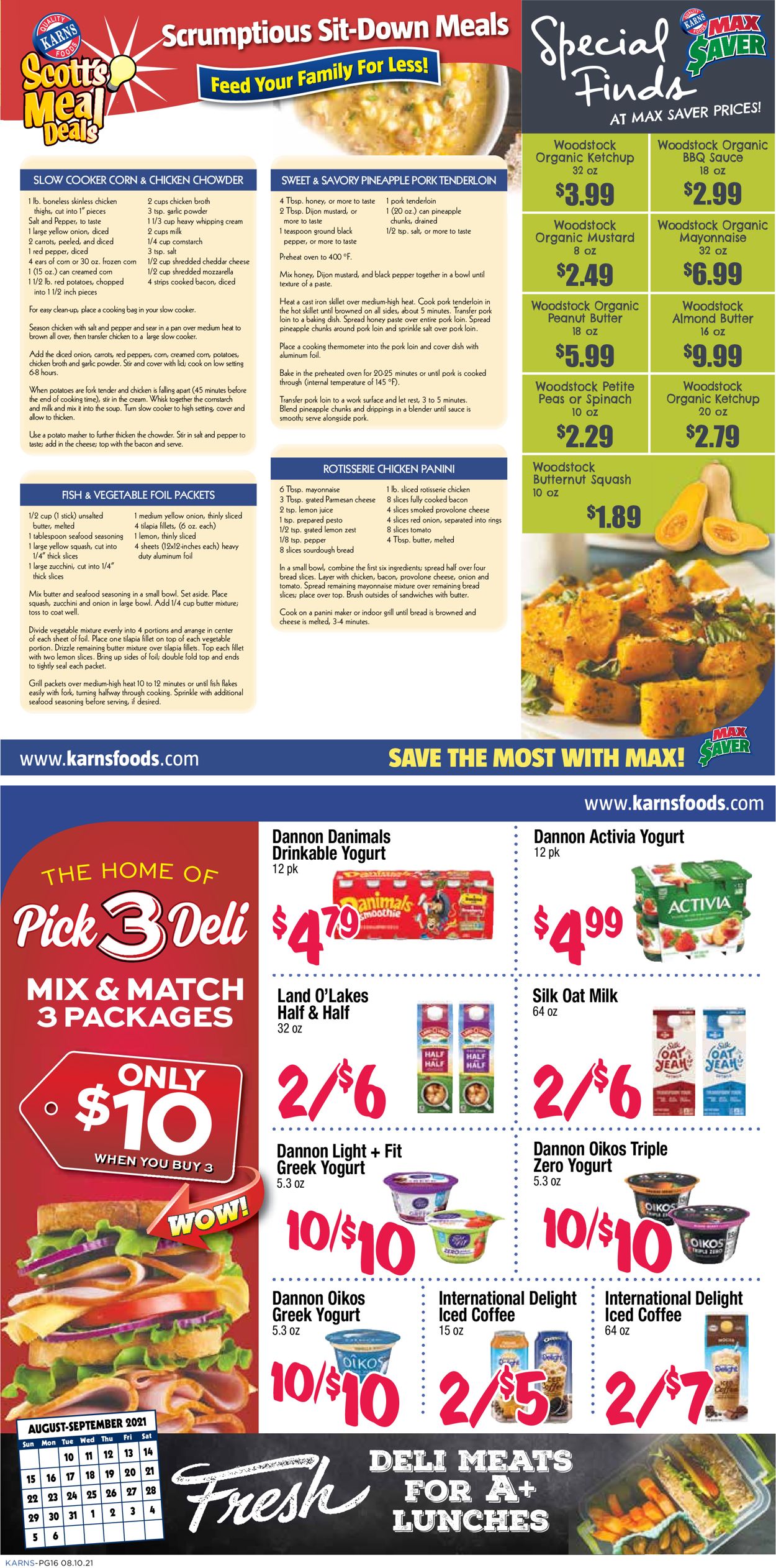 Karns Quality Foods Weekly Ad Circular - valid 08/10-09/06/2021 (Page 8)
