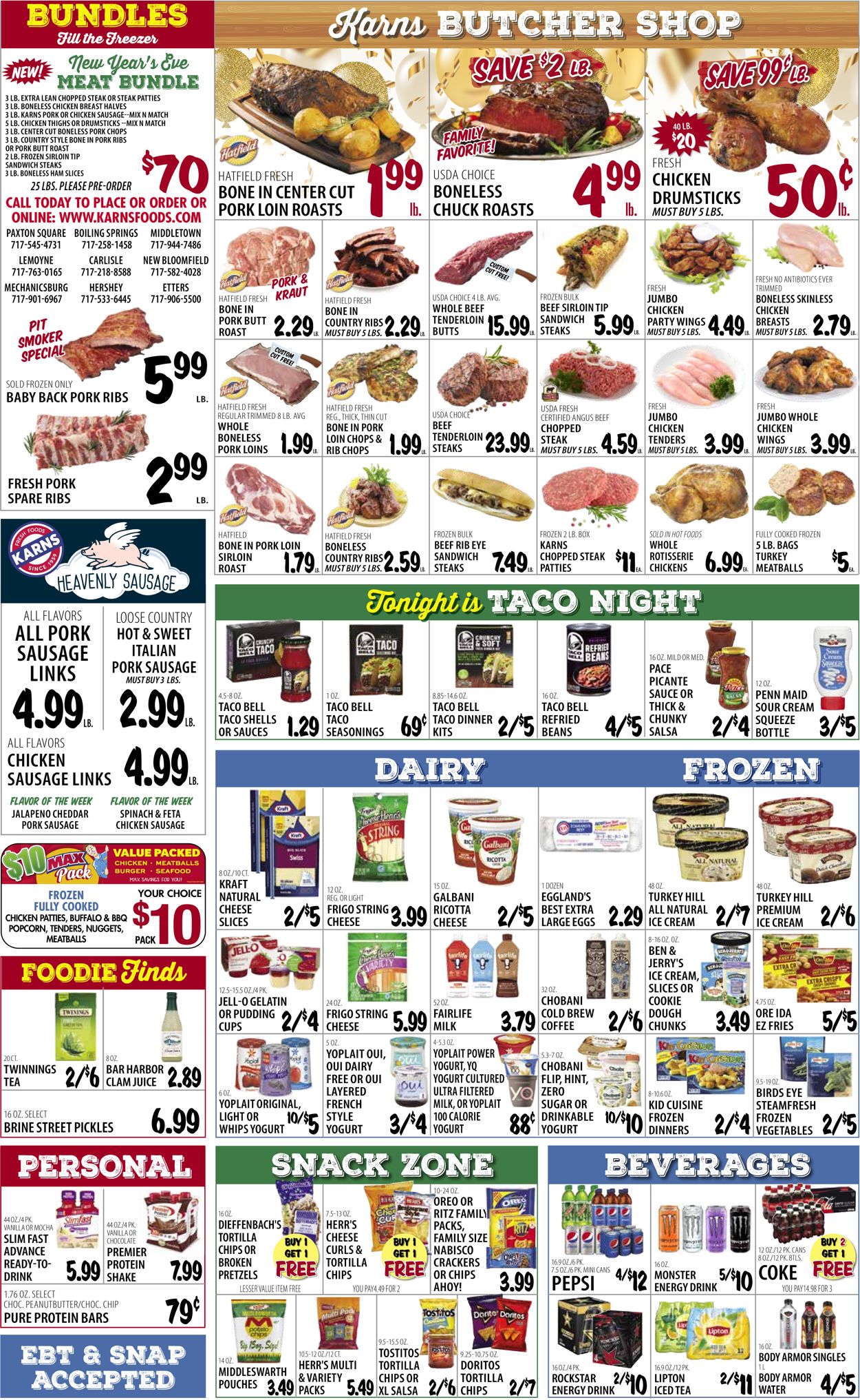 Karns Quality Foods Weekly Ad Circular - valid 12/28-01/03/2022 (Page 3)