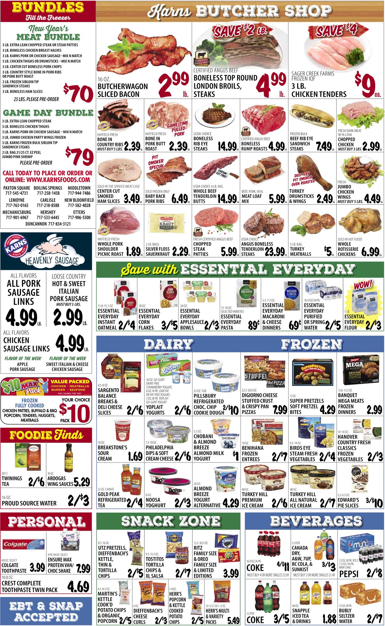 Karns Quality Foods Weekly Ad Circular - valid 01/18-01/24/2022 (Page 3)
