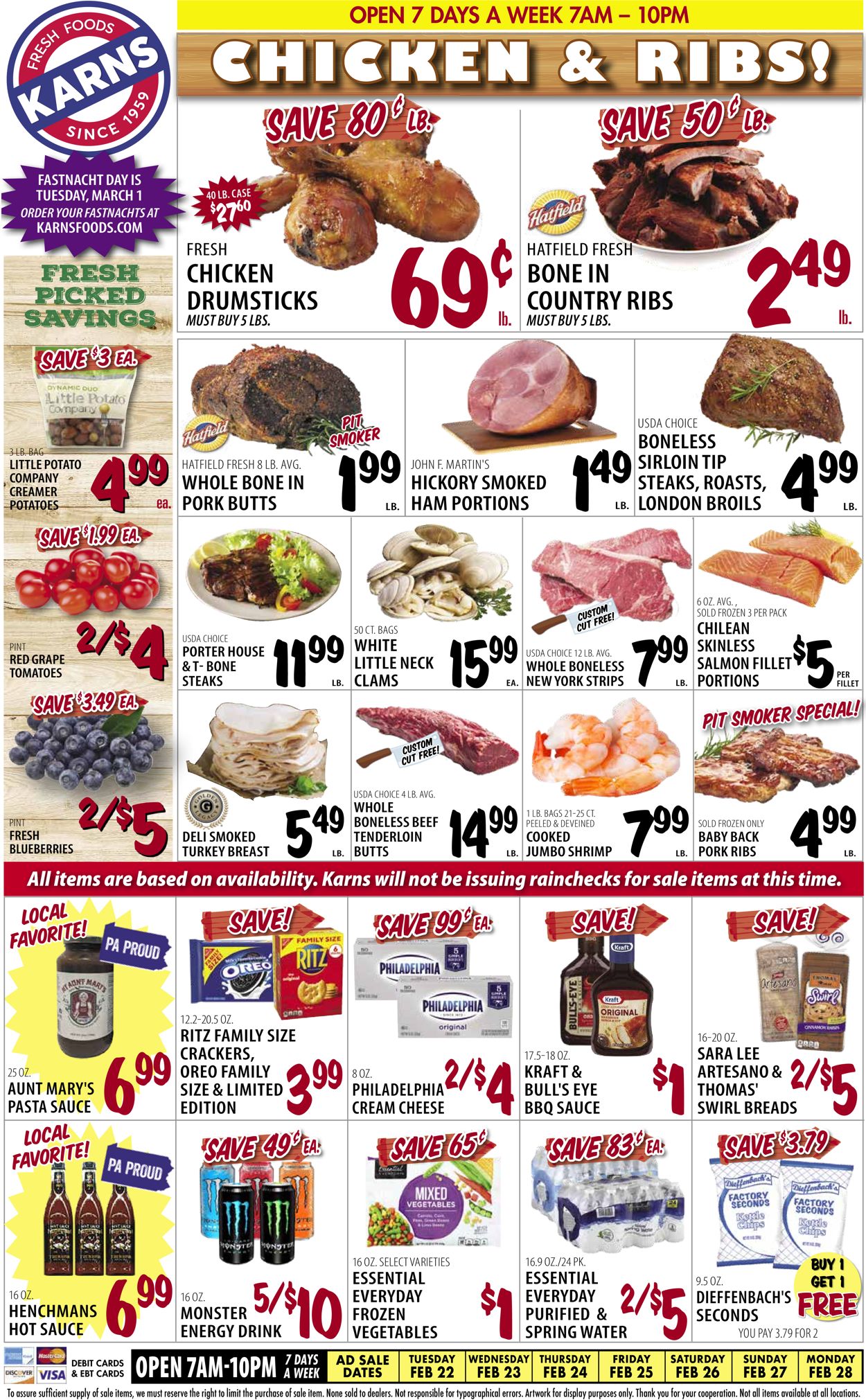 Karns Quality Foods Weekly Ad Circular - valid 02/22-02/28/2022