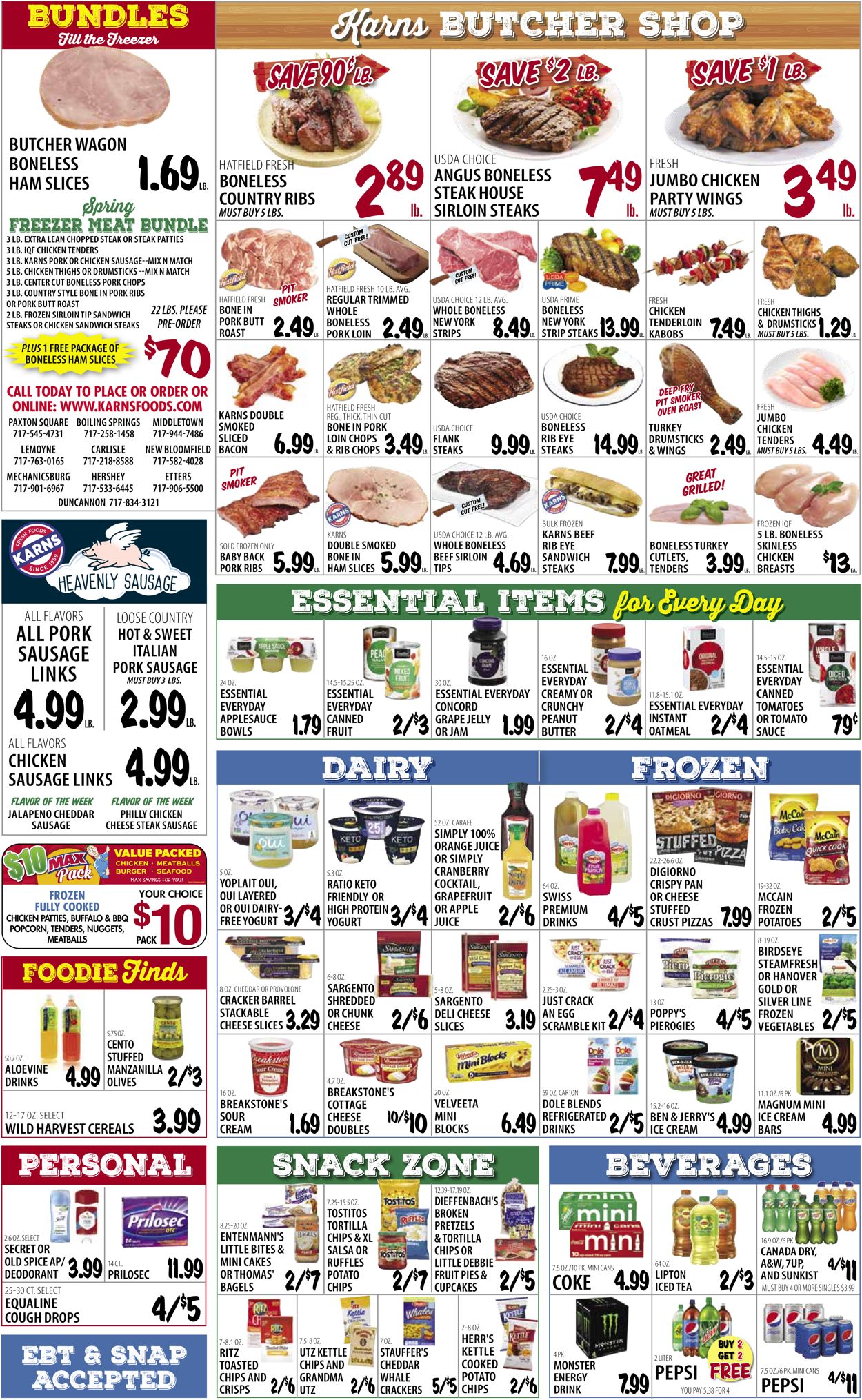 Karns Quality Foods Weekly Ad Circular - valid 03/29-04/04/2022 (Page 3)