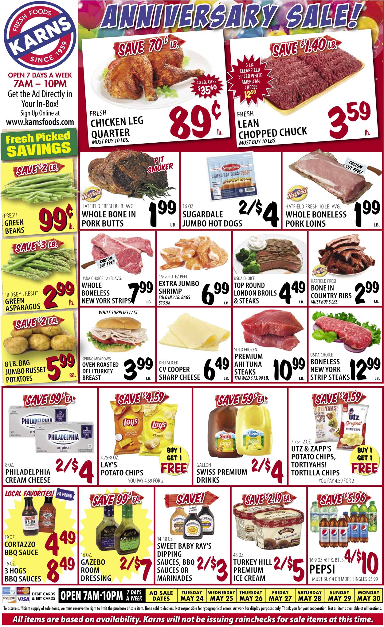 Karns Quality Foods Weekly Ad Circular - valid 05/24-05/30/2022