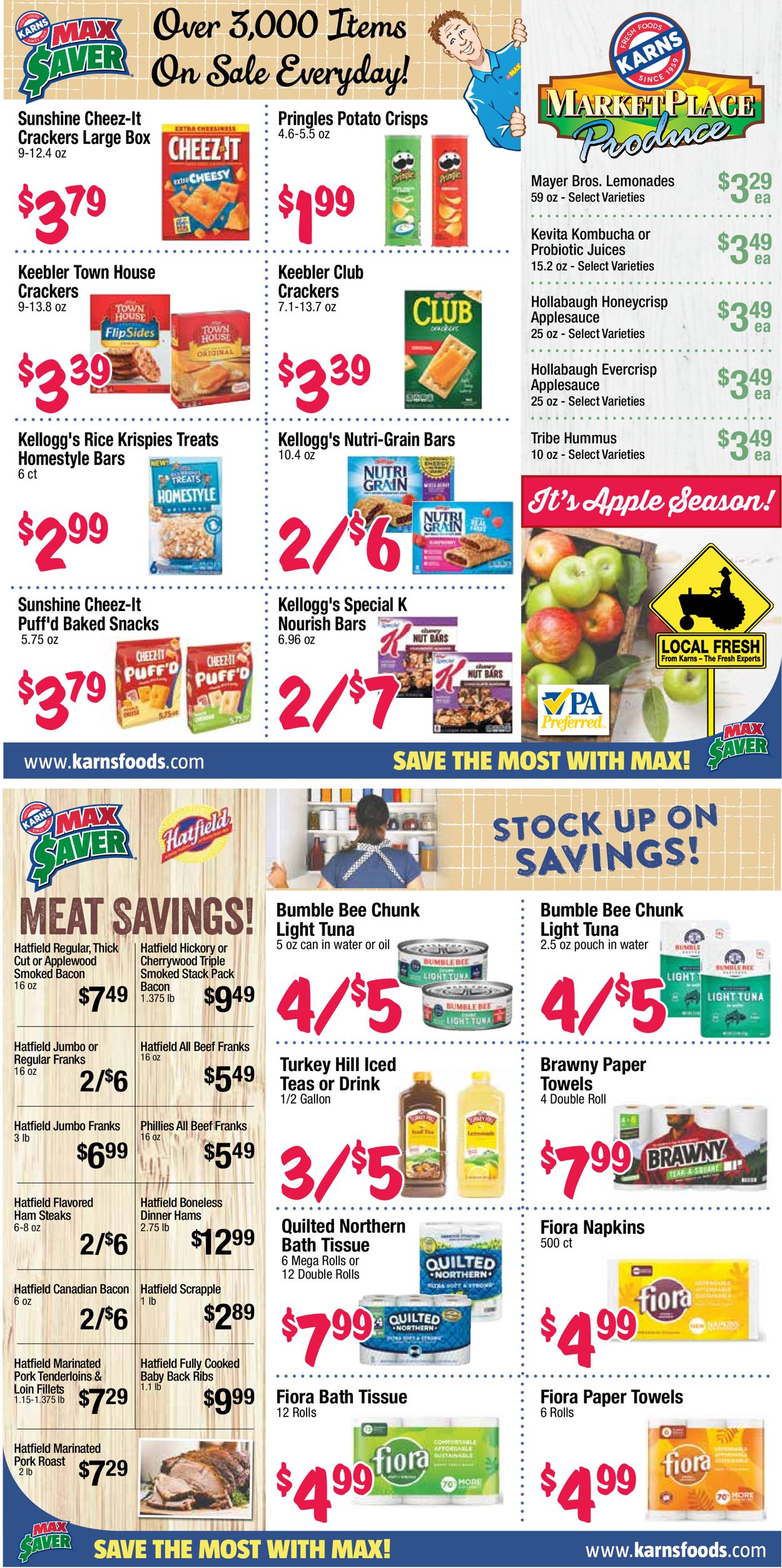 Karns Quality Foods Weekly Ad Circular - valid 08/09-09/05/2022 (Page 2)