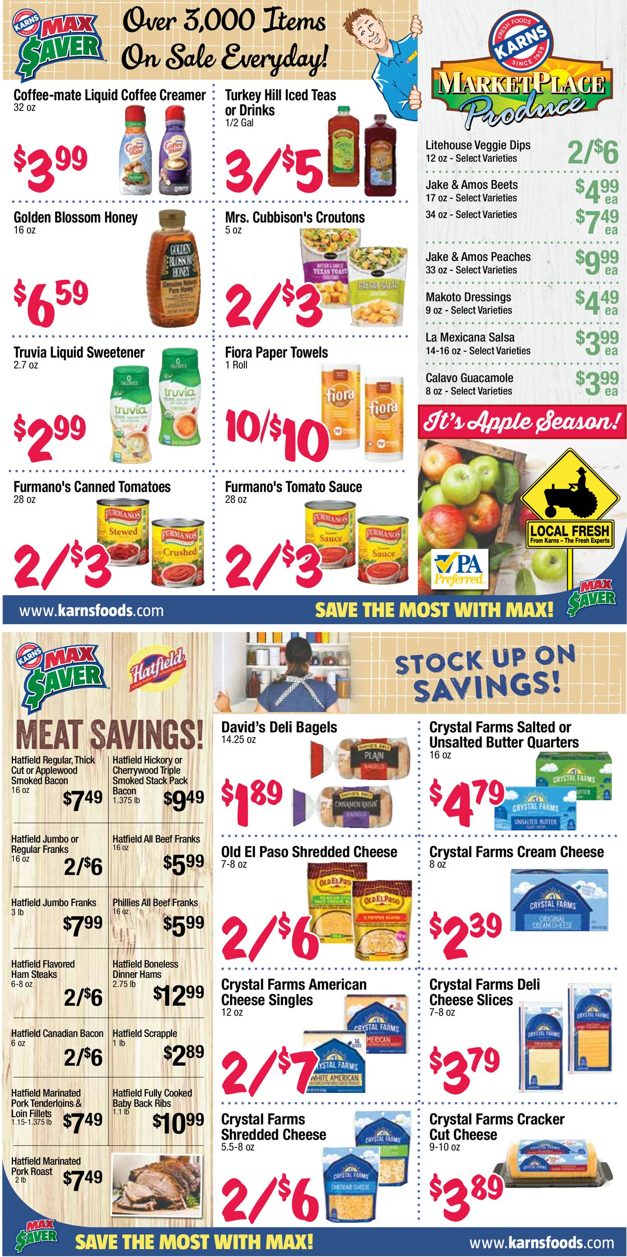 Karns Quality Foods Weekly Ad Circular - valid 09/06-10/03/2022 (Page 2)