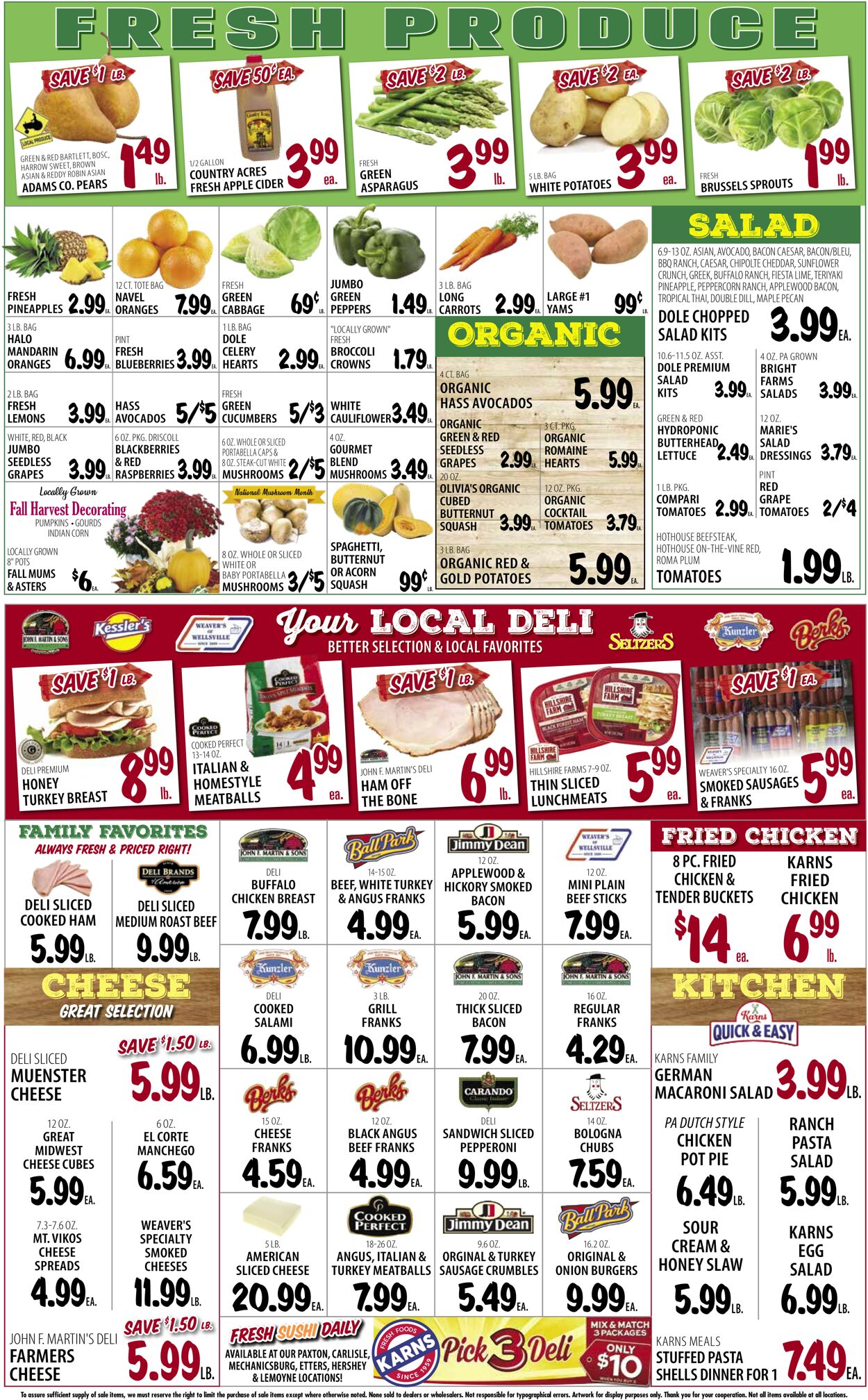 Karns Quality Foods Weekly Ad Circular - valid 09/27-10/03/2022 (Page 4)