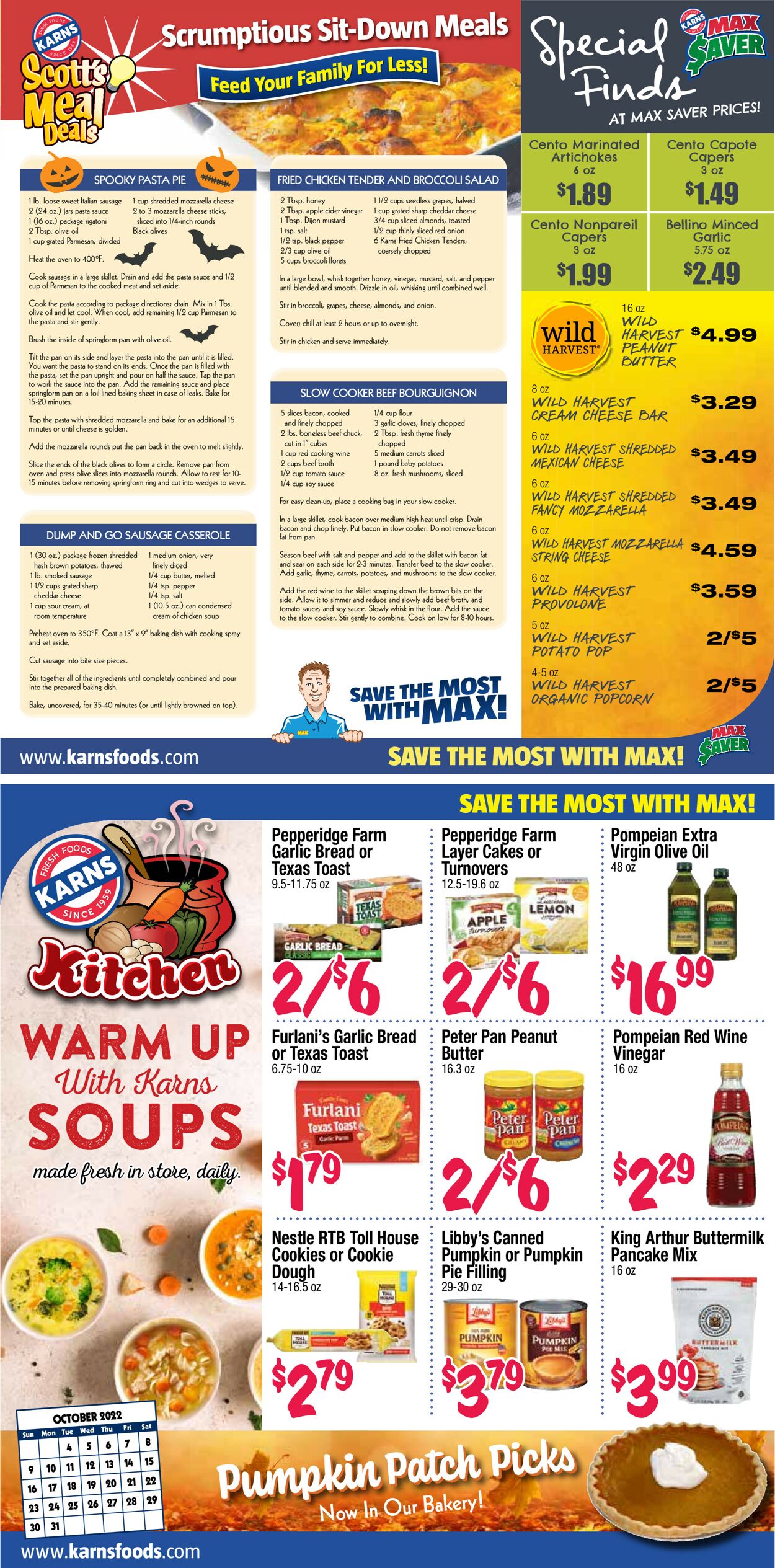 Karns Quality Foods Weekly Ad Circular - valid 10/04-10/31/2022 (Page 8)