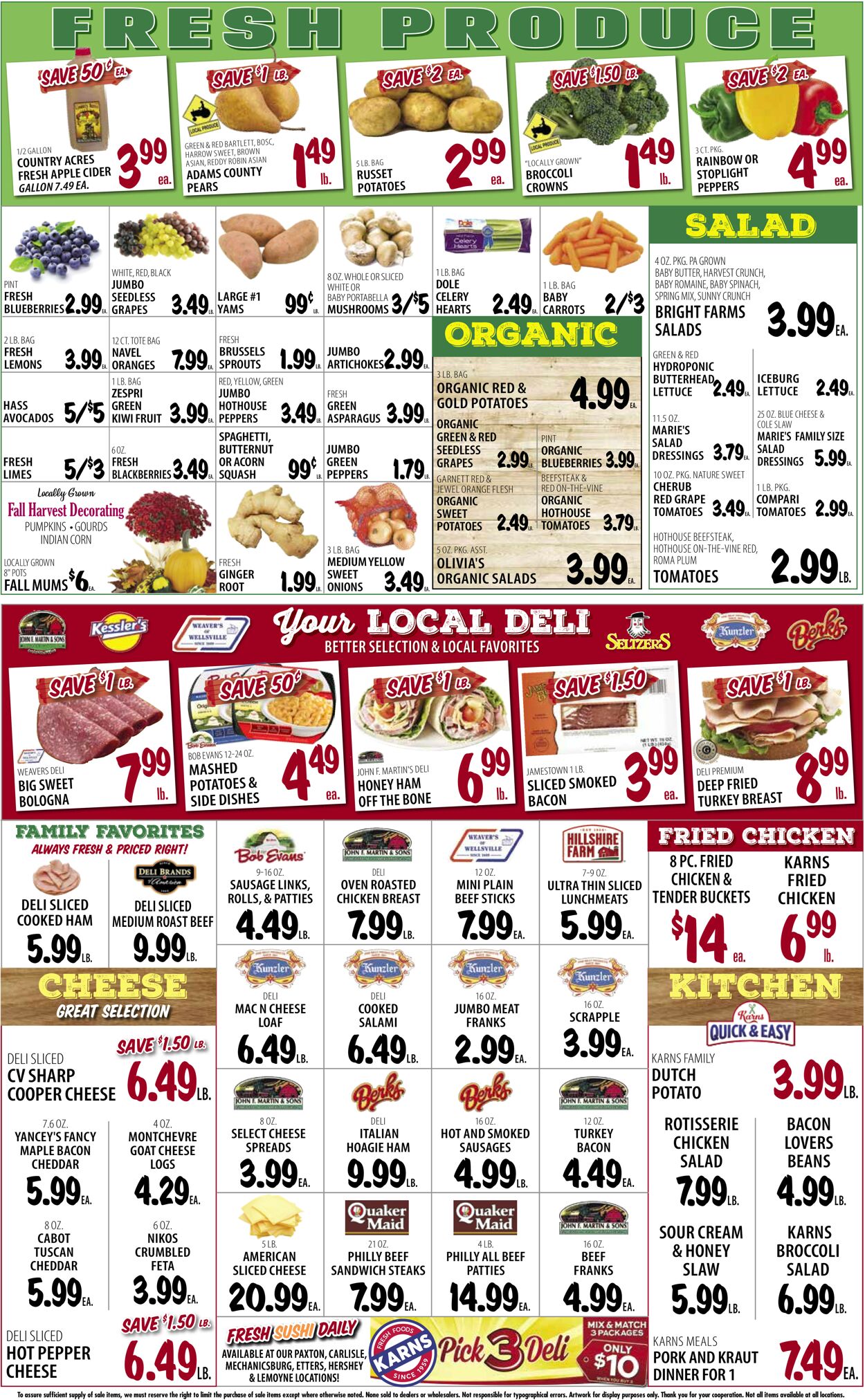 Karns Quality Foods Weekly Ad Circular - valid 10/11-10/17/2022 (Page 4)