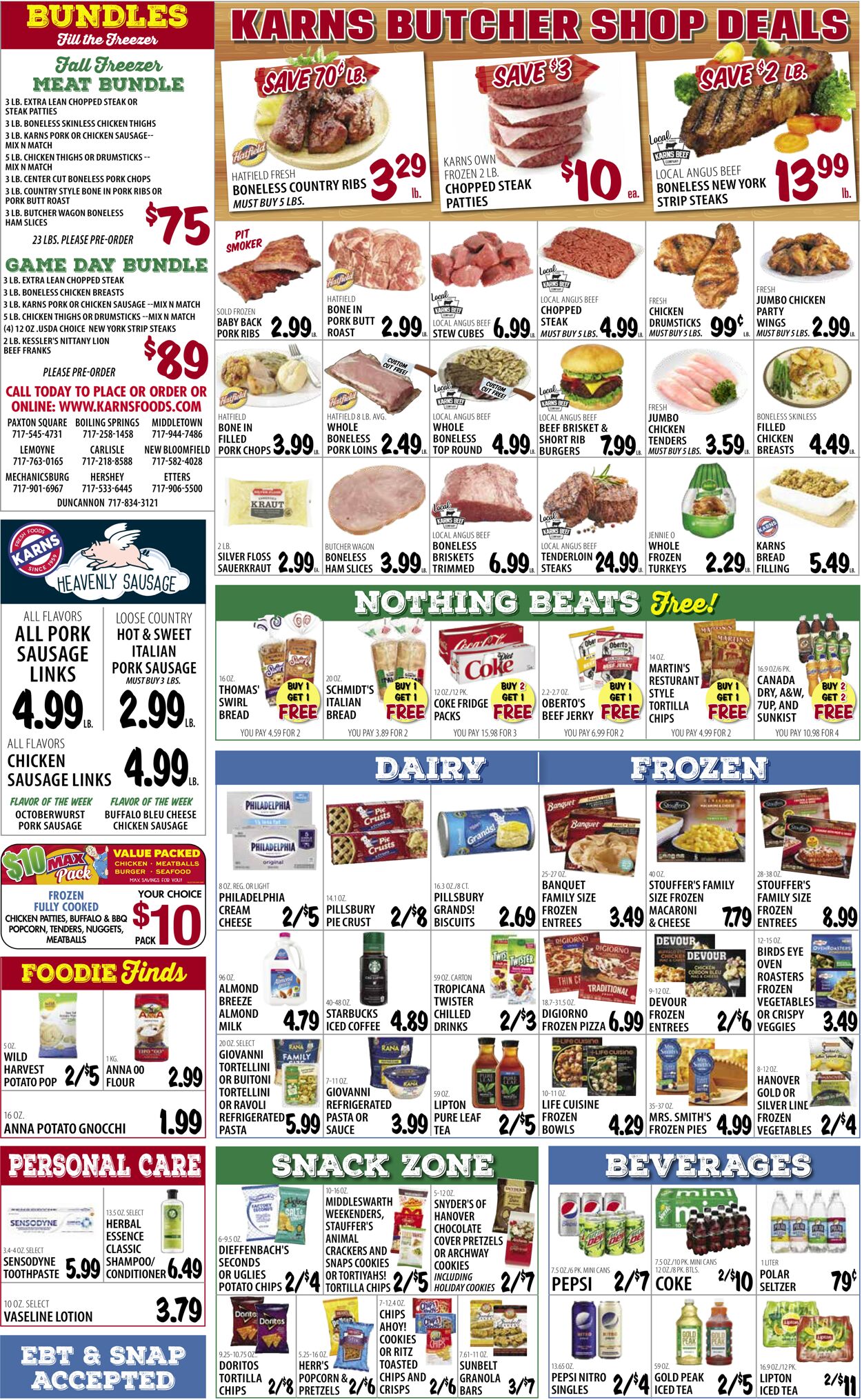 Karns Quality Foods Weekly Ad Circular - valid 10/18-10/24/2022 (Page 3)