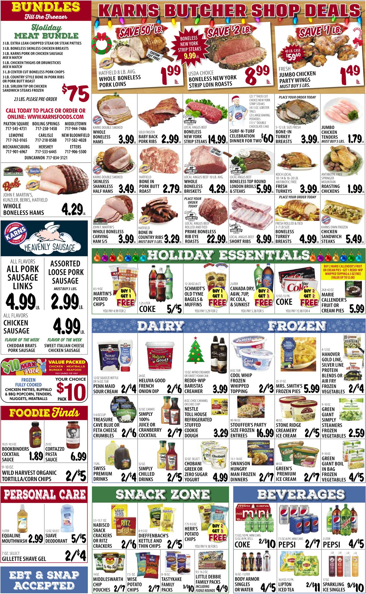 Karns Quality Foods Weekly Ad Circular - valid 12/20-12/26/2022 (Page 3)