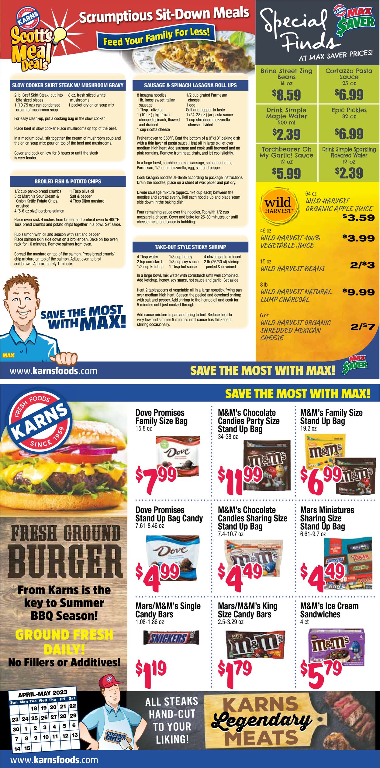 Karns Quality Foods Weekly Ad Circular - valid 04/18-05/15/2023 (Page 8)