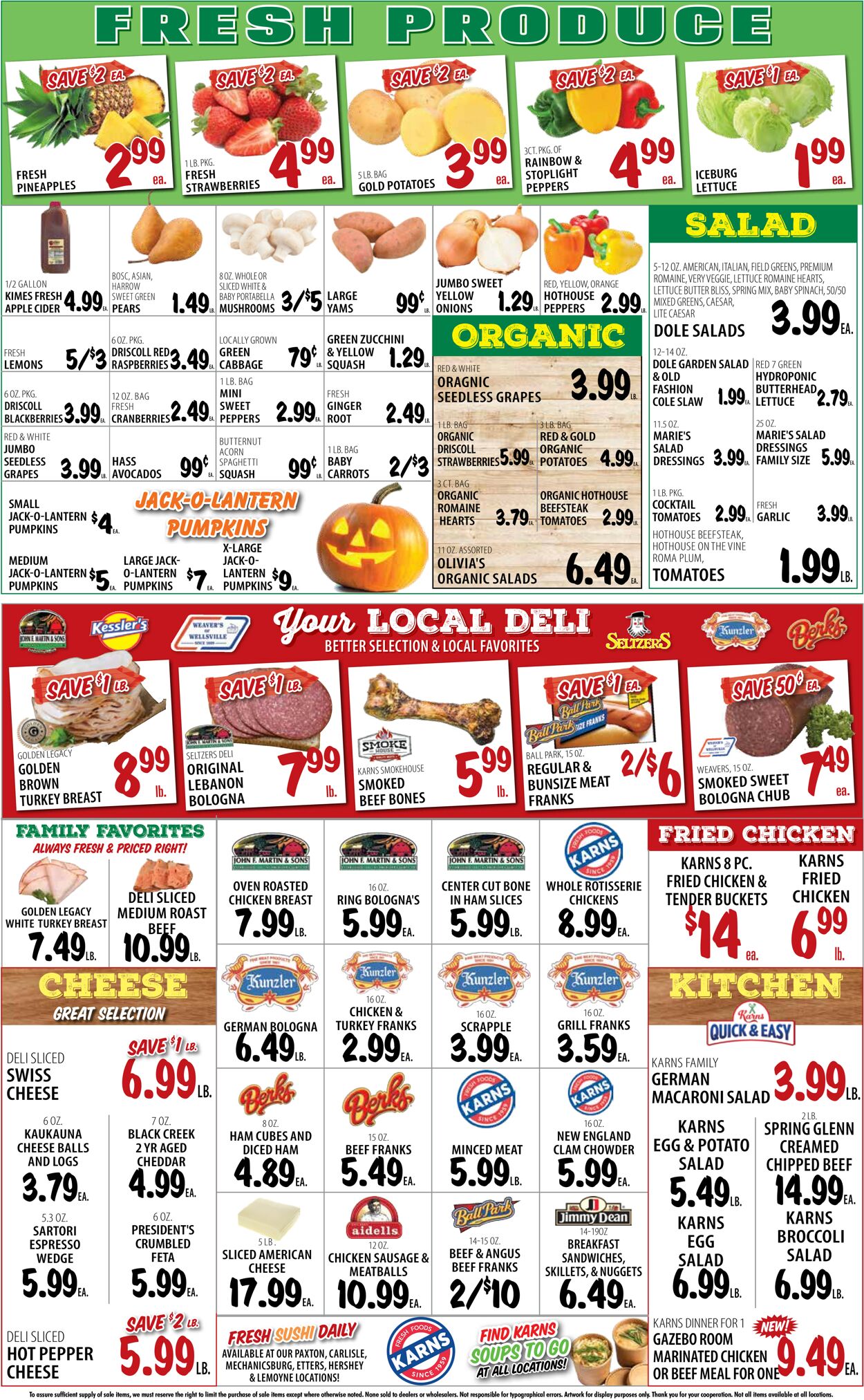 Karns Quality Foods Weekly Ad Circular - valid 10/17-10/23/2023 (Page 4)