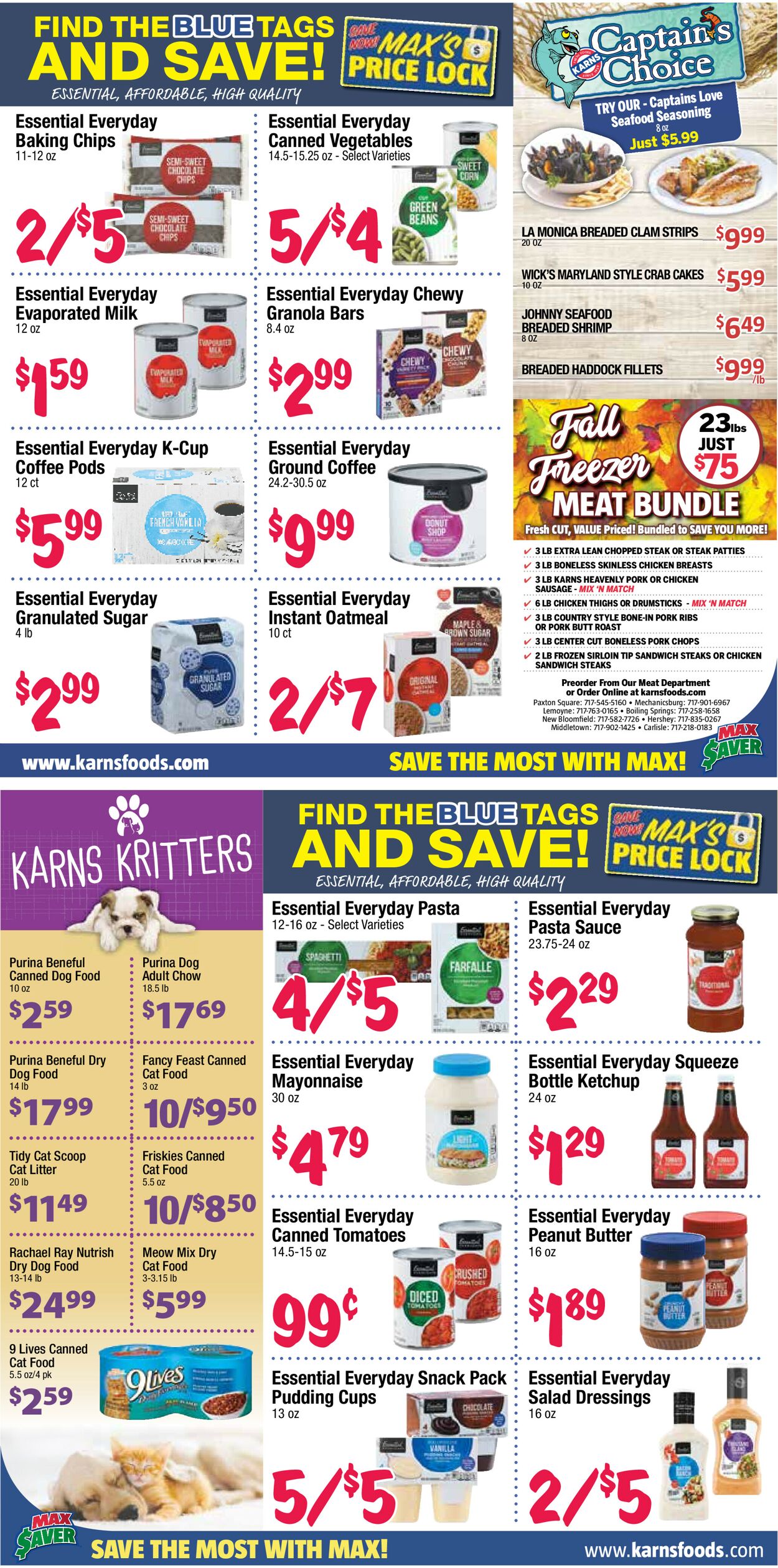 Karns Quality Foods Weekly Ad Circular - valid 10/31-11/27/2023 (Page 5)