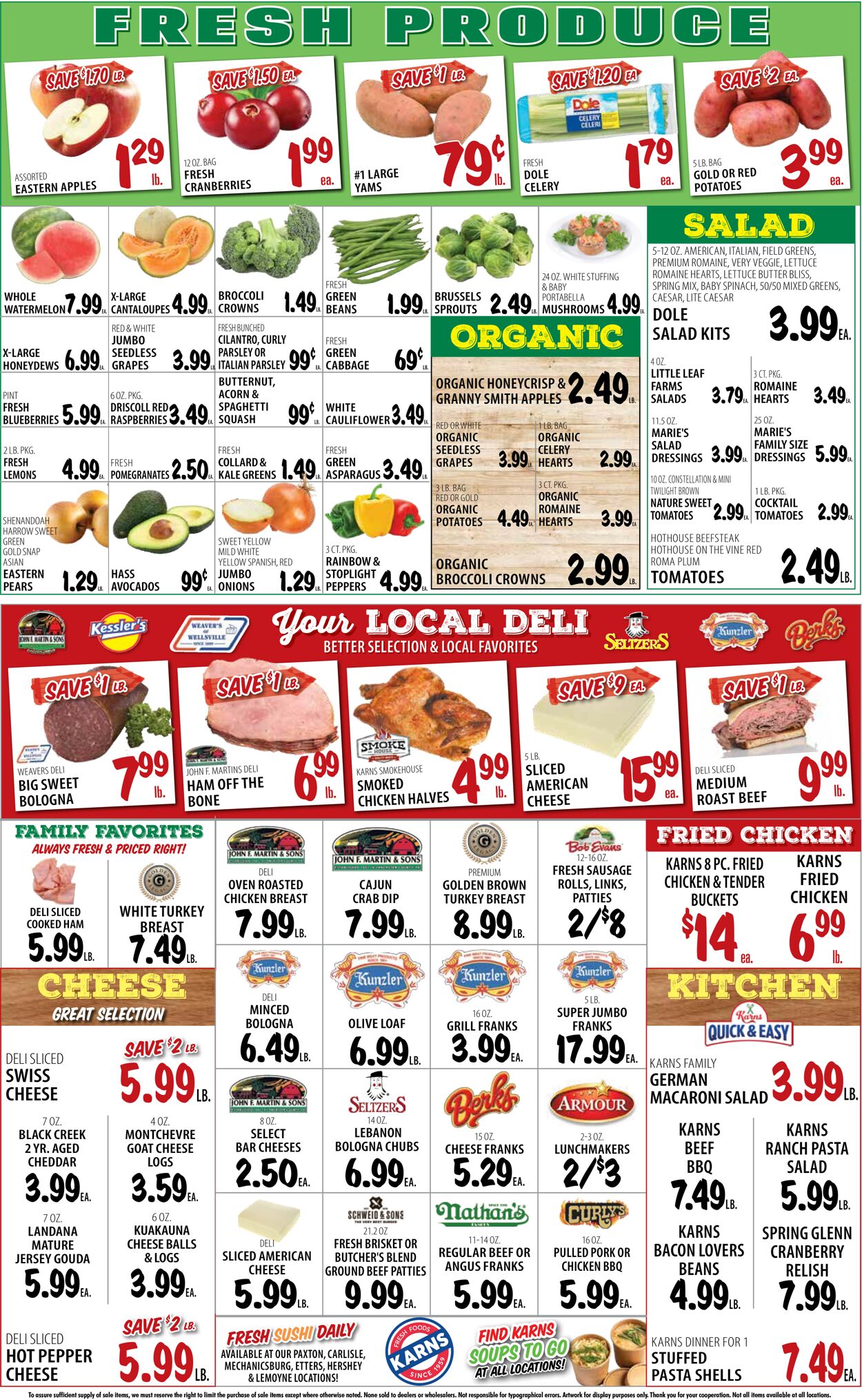Karns Quality Foods Weekly Ad Circular - valid 11/14-11/20/2023 (Page 4)