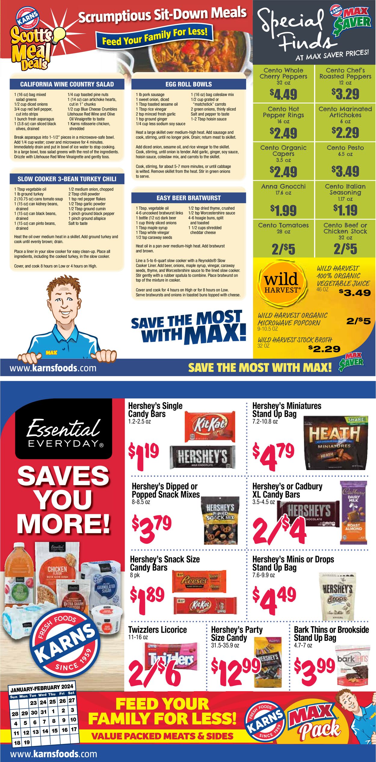 Karns Quality Foods Weekly Ad Circular - valid 01/23-02/19/2024 (Page 8)