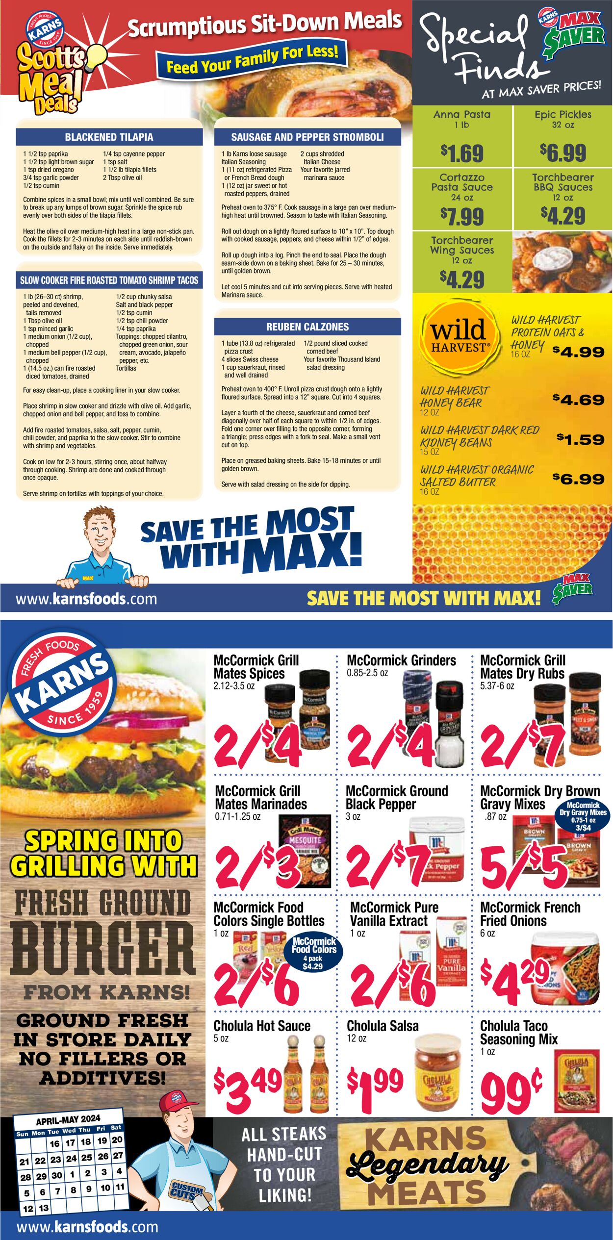 Karns Quality Foods Weekly Ad Circular - valid 04/16-05/13/2024 (Page 8)