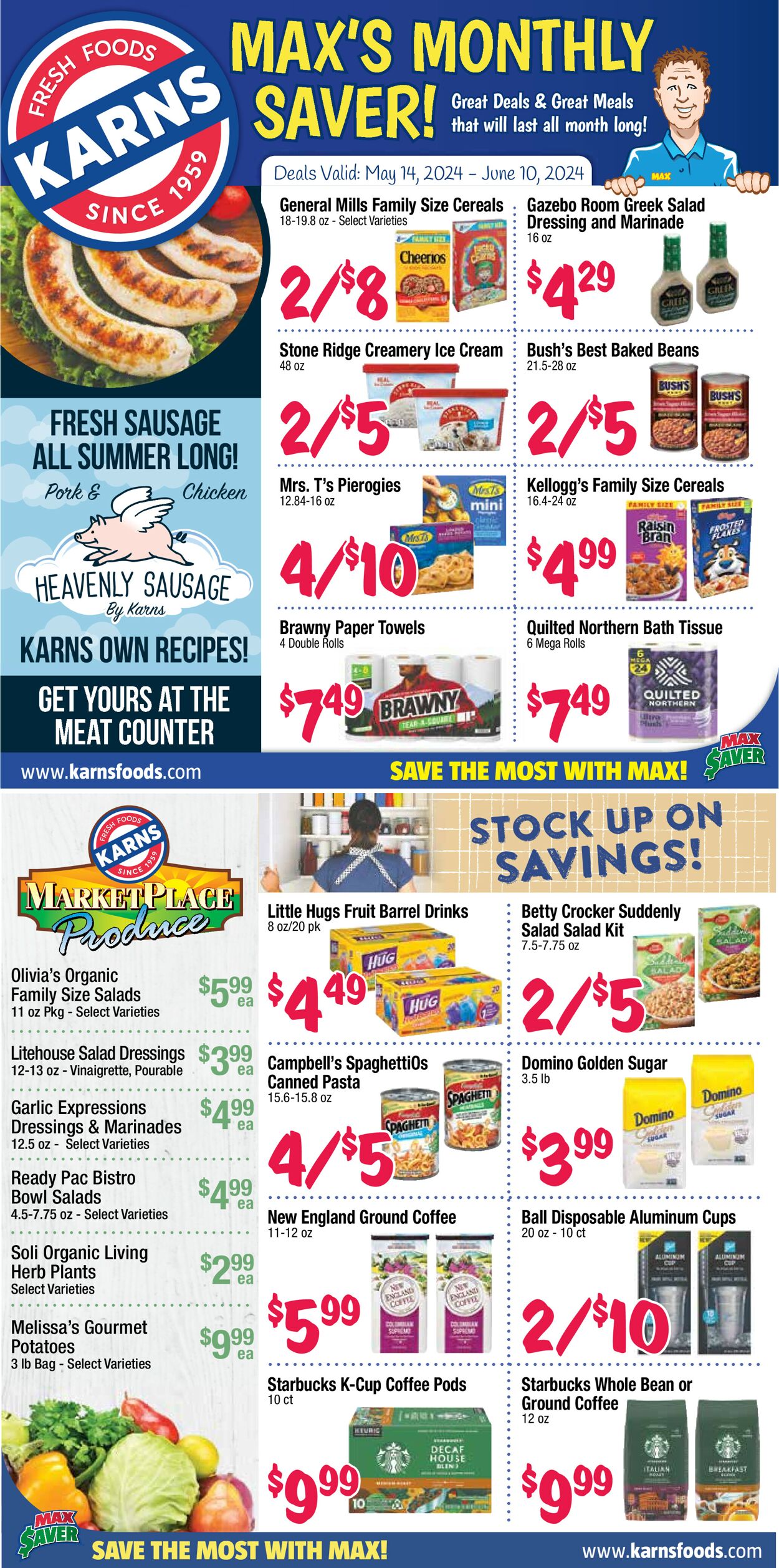 Karns Quality Foods Weekly Ad Circular - valid 05/14-06/10/2024