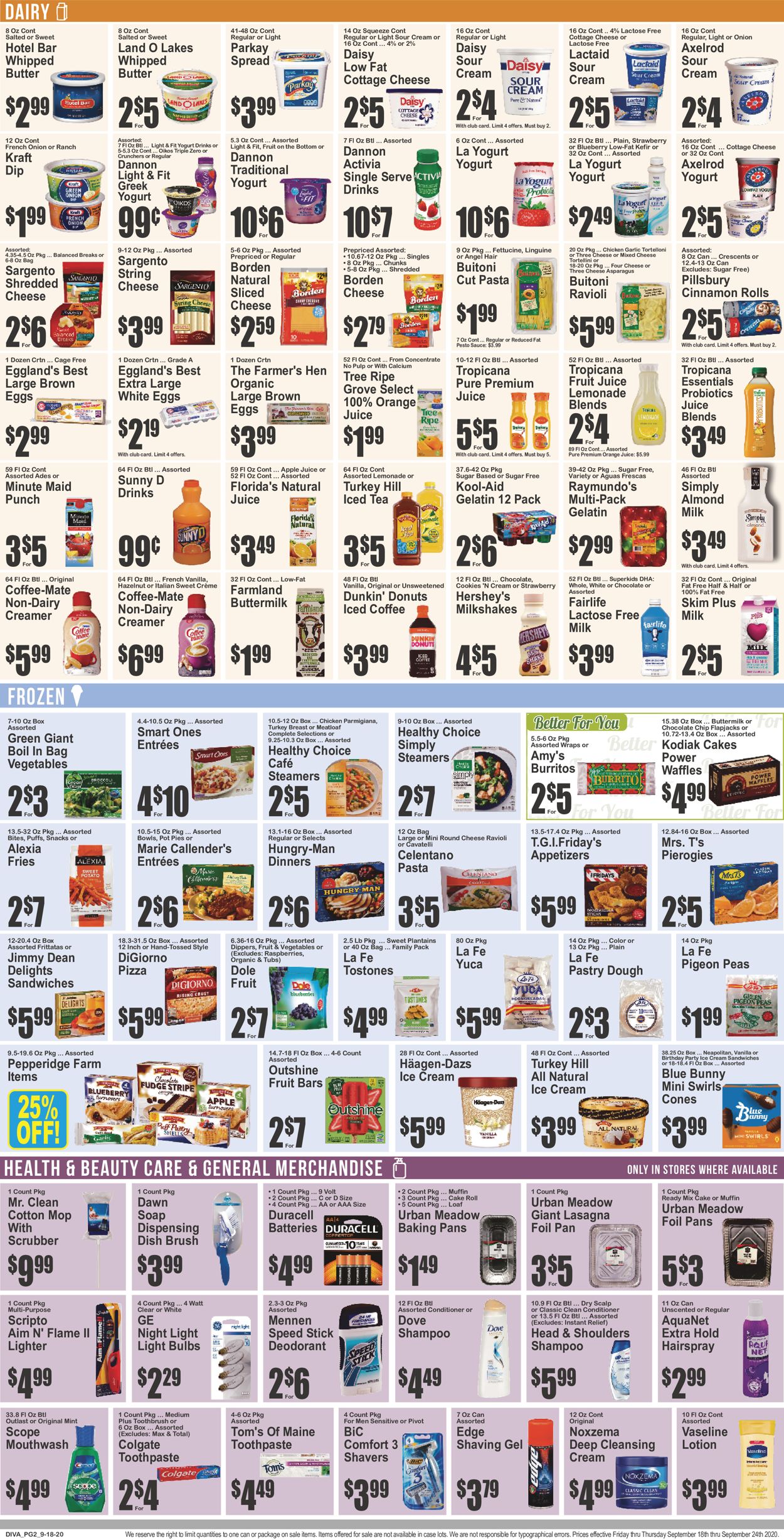 Key Food Weekly Ad Circular - valid 09/18-09/24/2020 (Page 3)