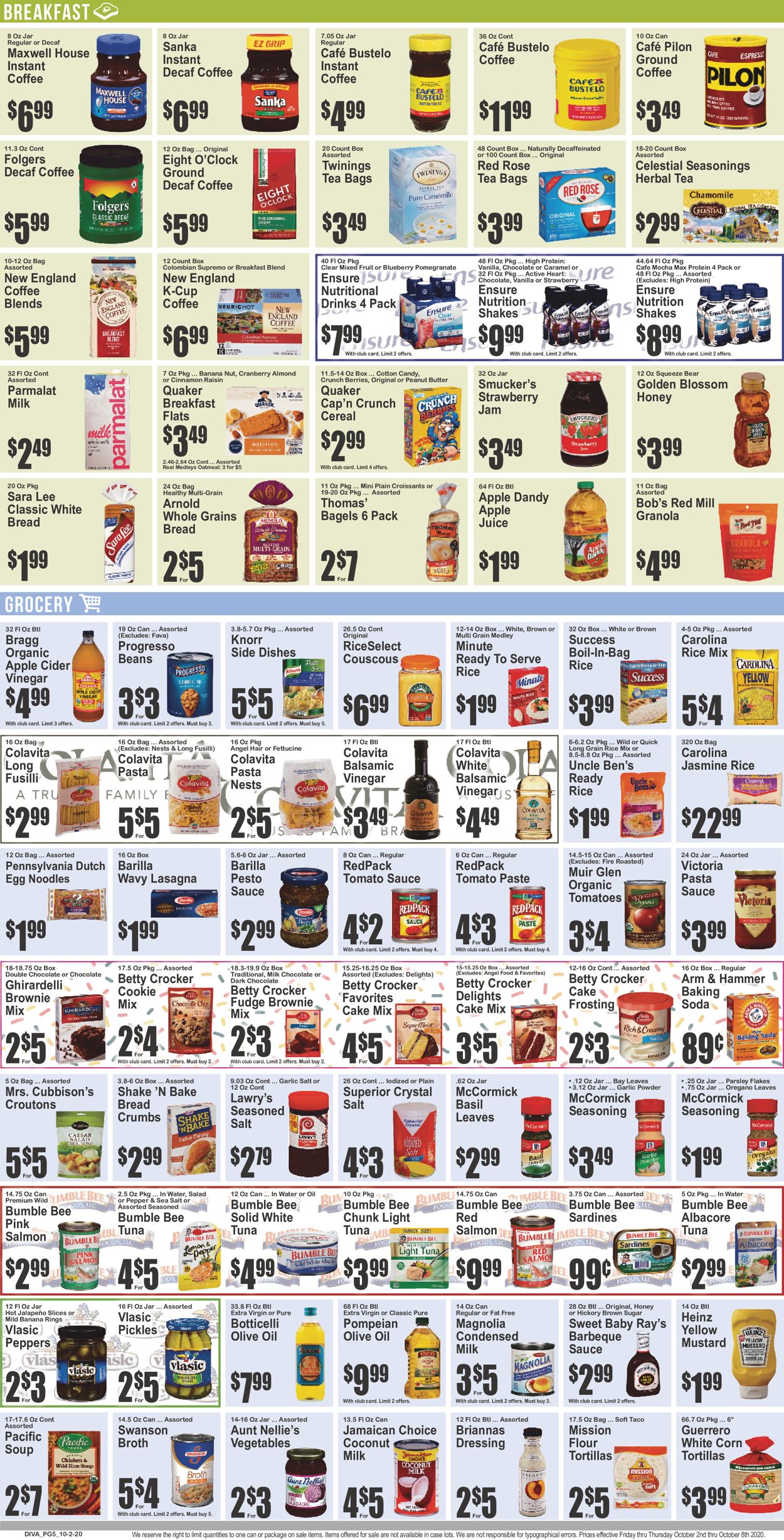 Key Food Weekly Ad Circular - valid 10/02-10/08/2020 (Page 6)