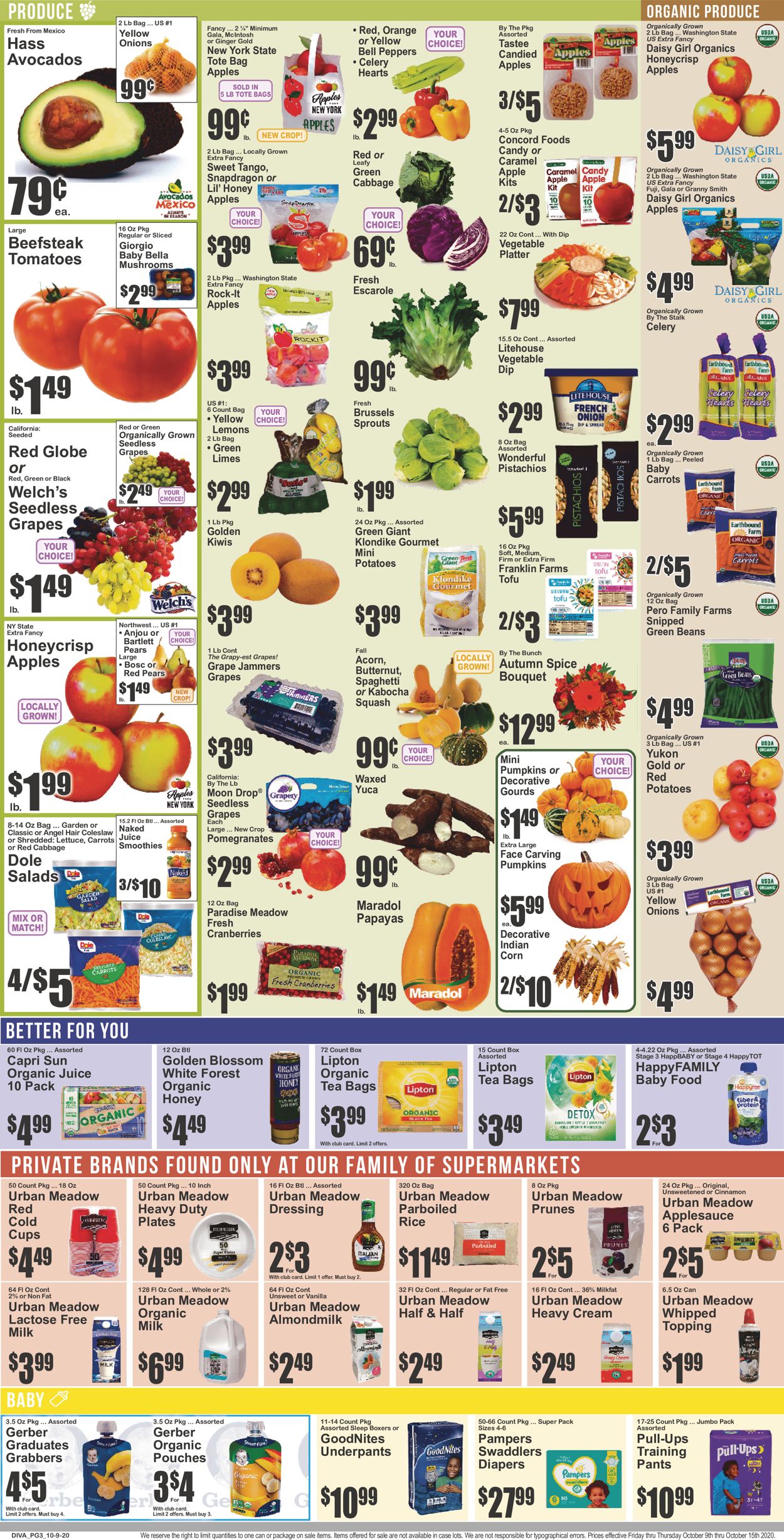 Key Food Weekly Ad Circular - valid 10/09-10/15/2020 (Page 4)
