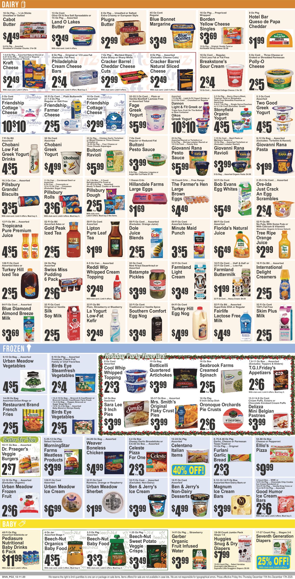 Key Food Weekly Ad Circular - valid 12/11-12/17/2020 (Page 3)