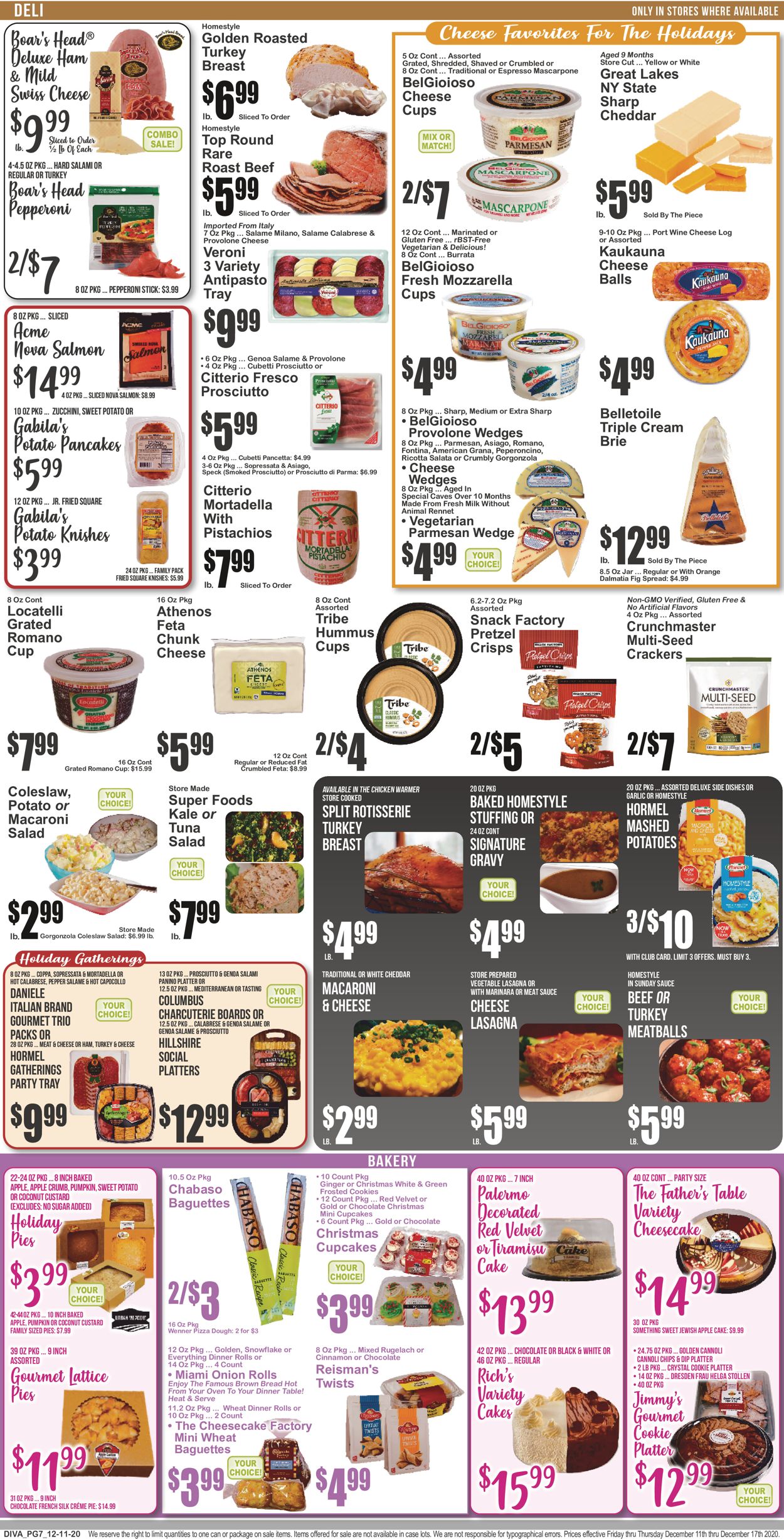 Key Food Weekly Ad Circular - valid 12/11-12/17/2020 (Page 8)