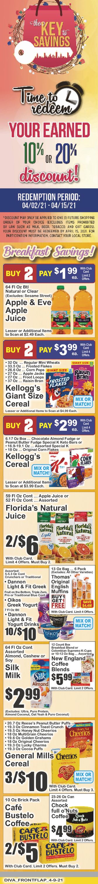 Key Food Weekly Ad Circular - valid 04/09-04/15/2021 (Page 2)