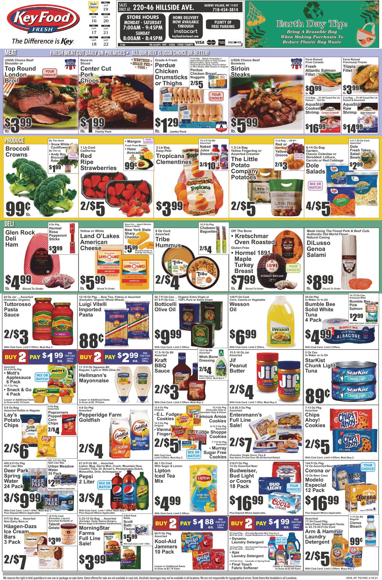 Key Food Weekly Ad Circular - valid 04/16-04/22/2021