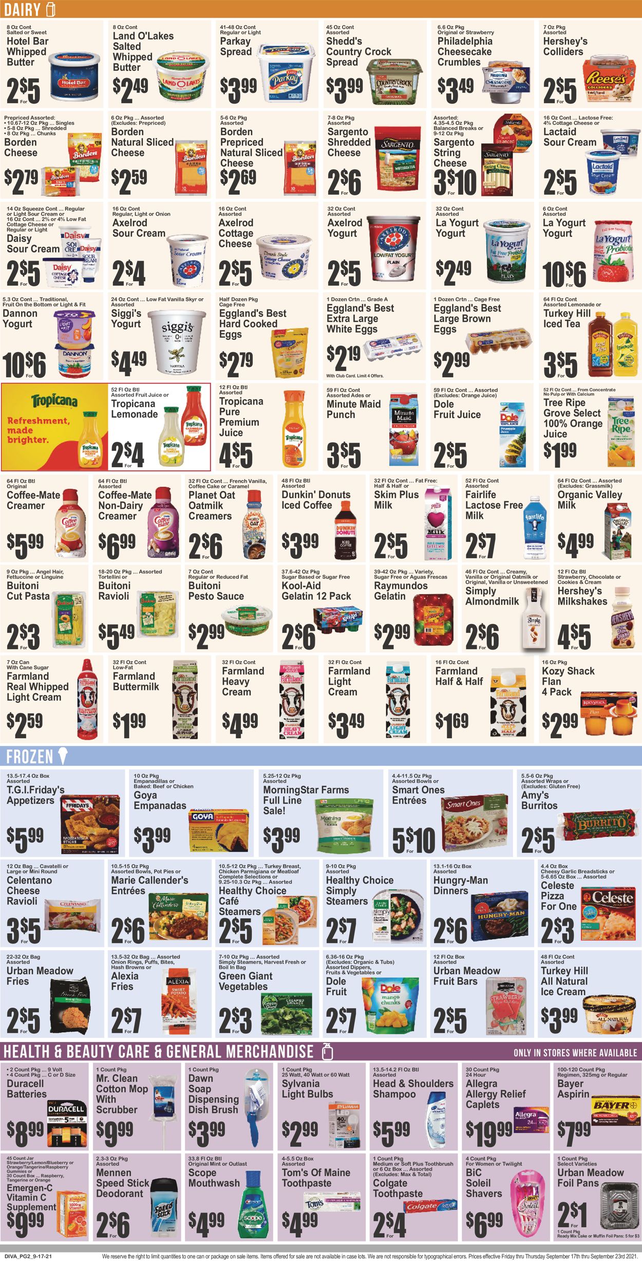 Key Food Weekly Ad Circular - valid 09/17-09/23/2021 (Page 3)