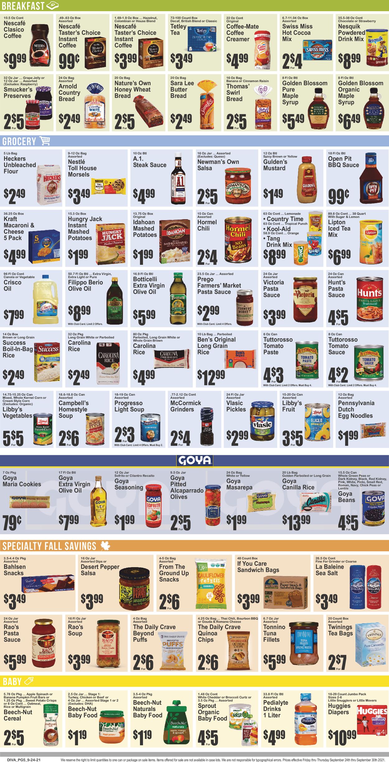 Key Food Weekly Ad Circular - valid 09/24-09/30/2021 (Page 6)