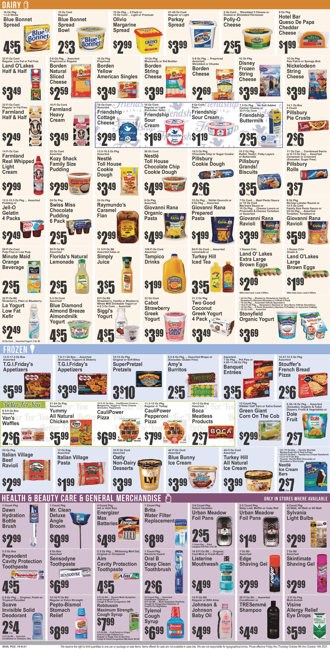 Key Food Weekly Ad Circular - valid 10/08-10/14/2021 (Page 3)