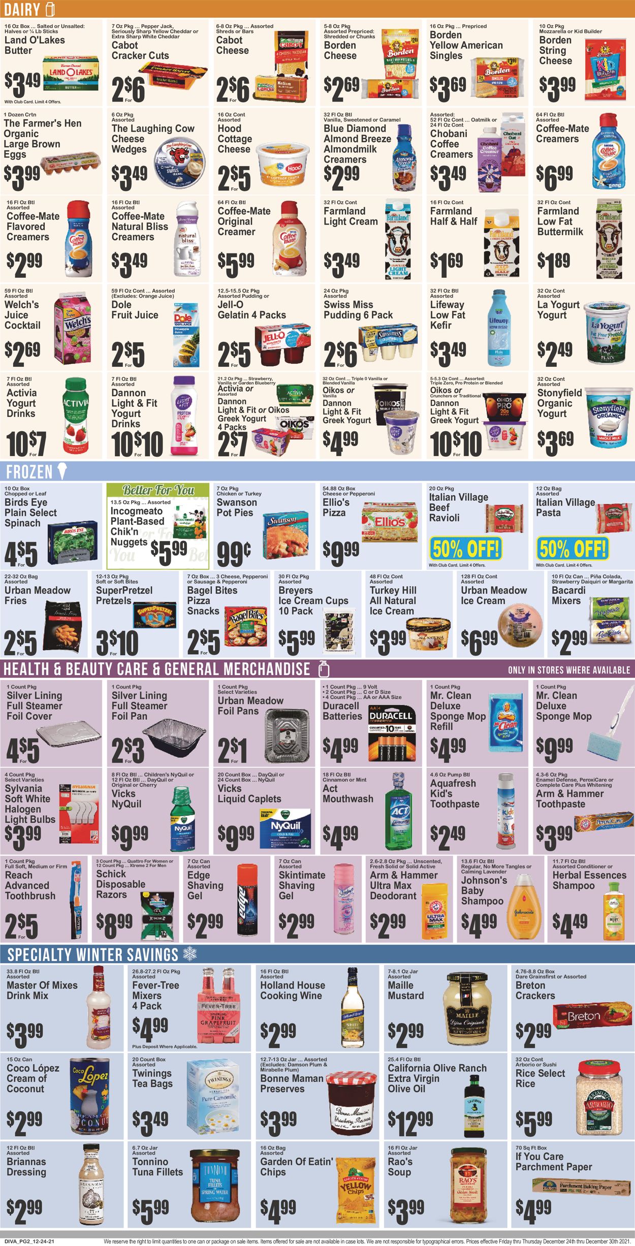 Key Food Weekly Ad Circular - valid 12/24-12/30/2021 (Page 3)