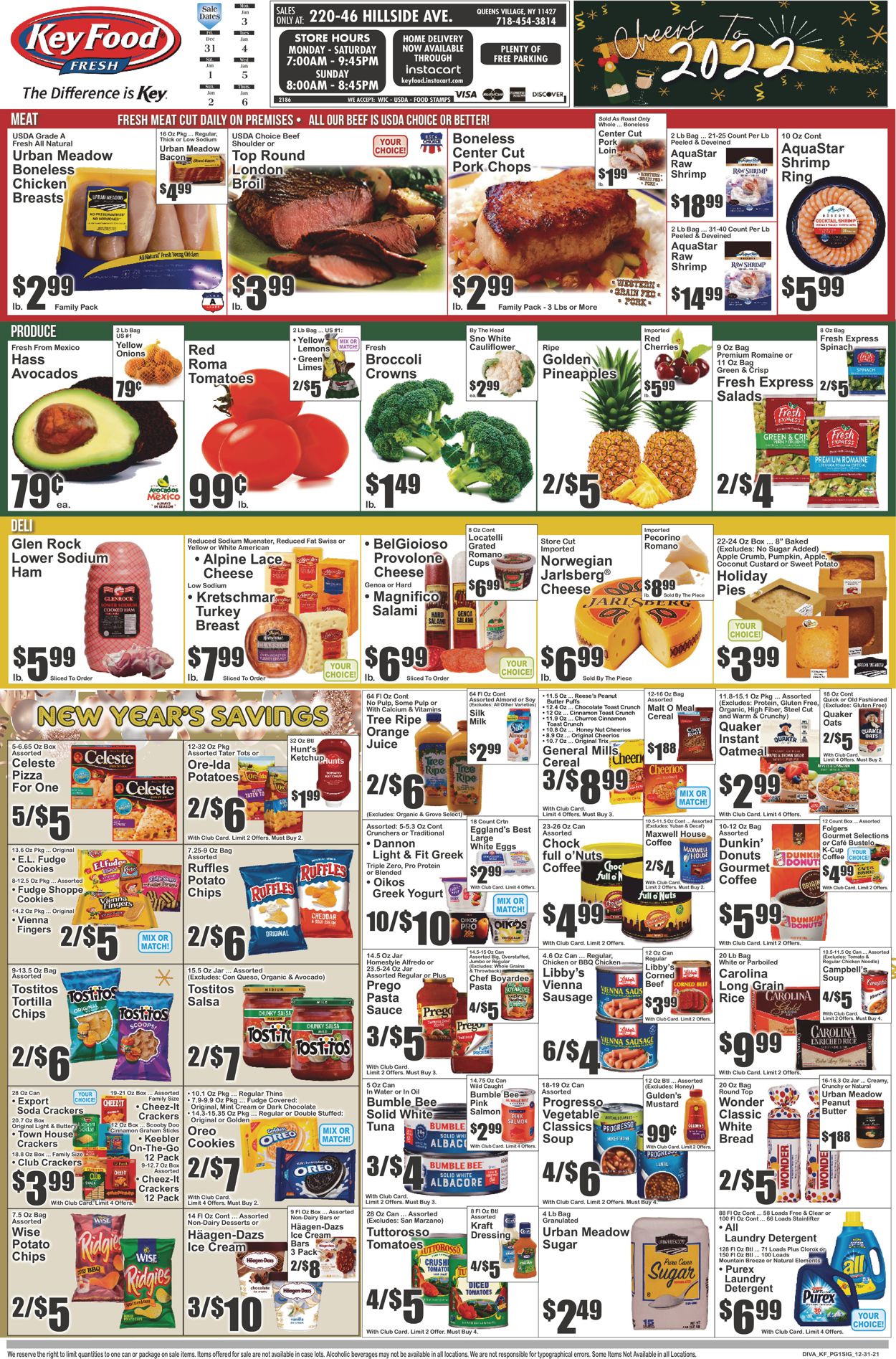 Key Food Weekly Ad Circular - valid 12/31-01/06/2022