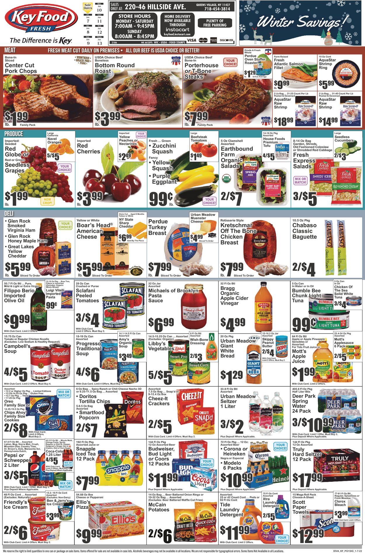 Key Food Weekly Ad Circular - valid 01/07-01/13/2022