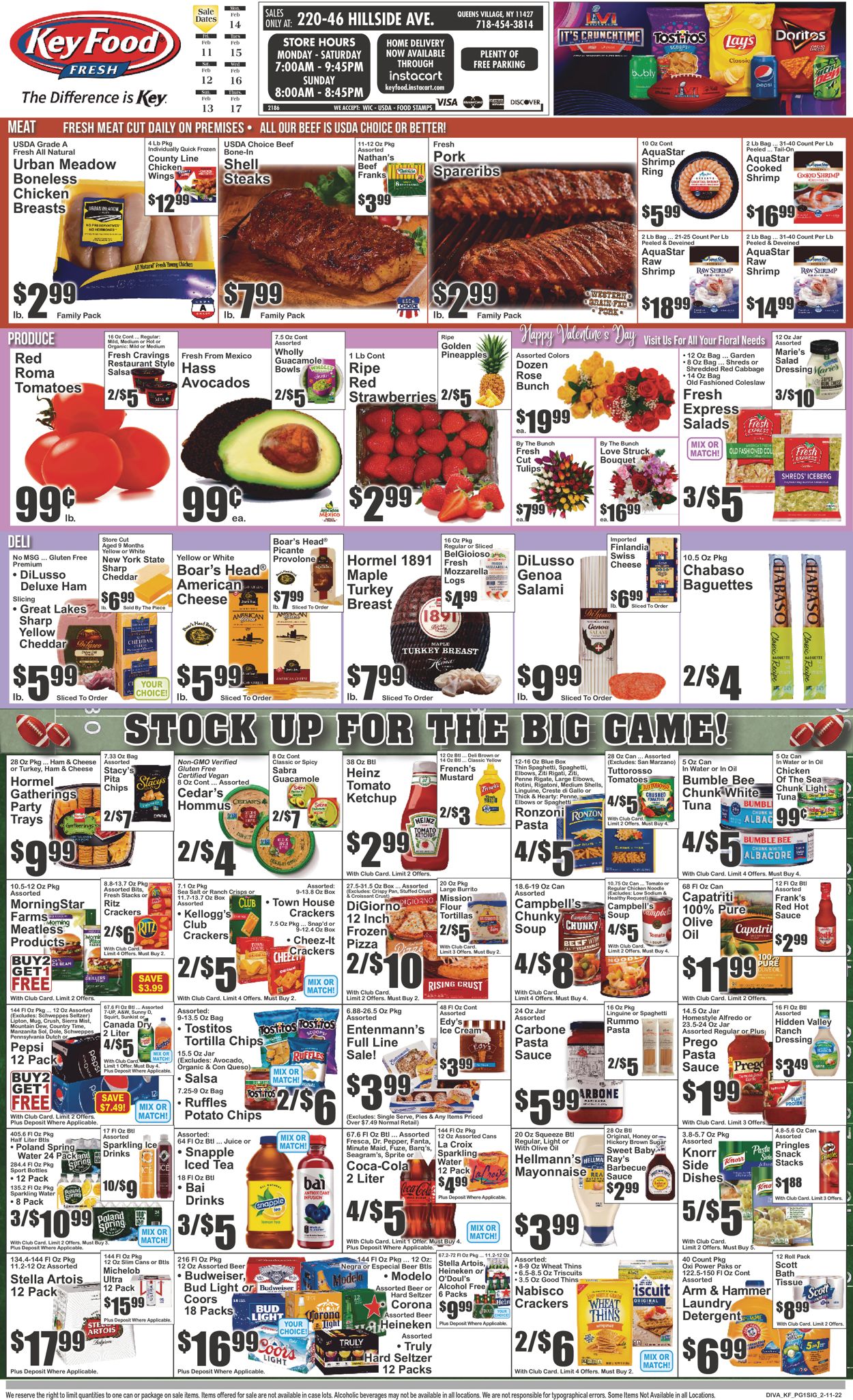 Key Food Weekly Ad Circular - valid 02/11-02/17/2022