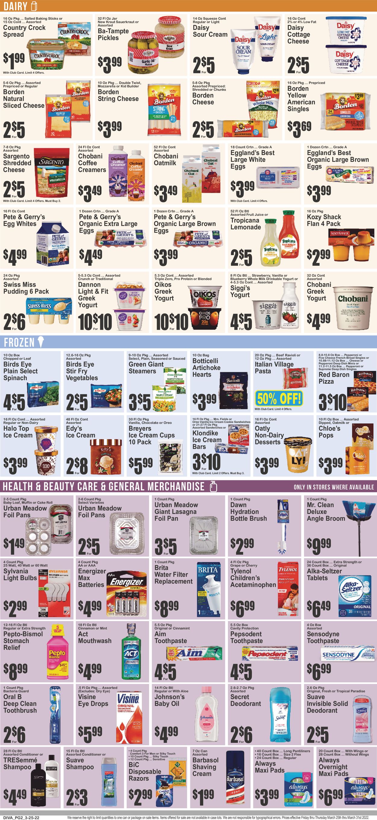 Key Food Weekly Ad Circular - valid 03/25-03/31/2022 (Page 3)