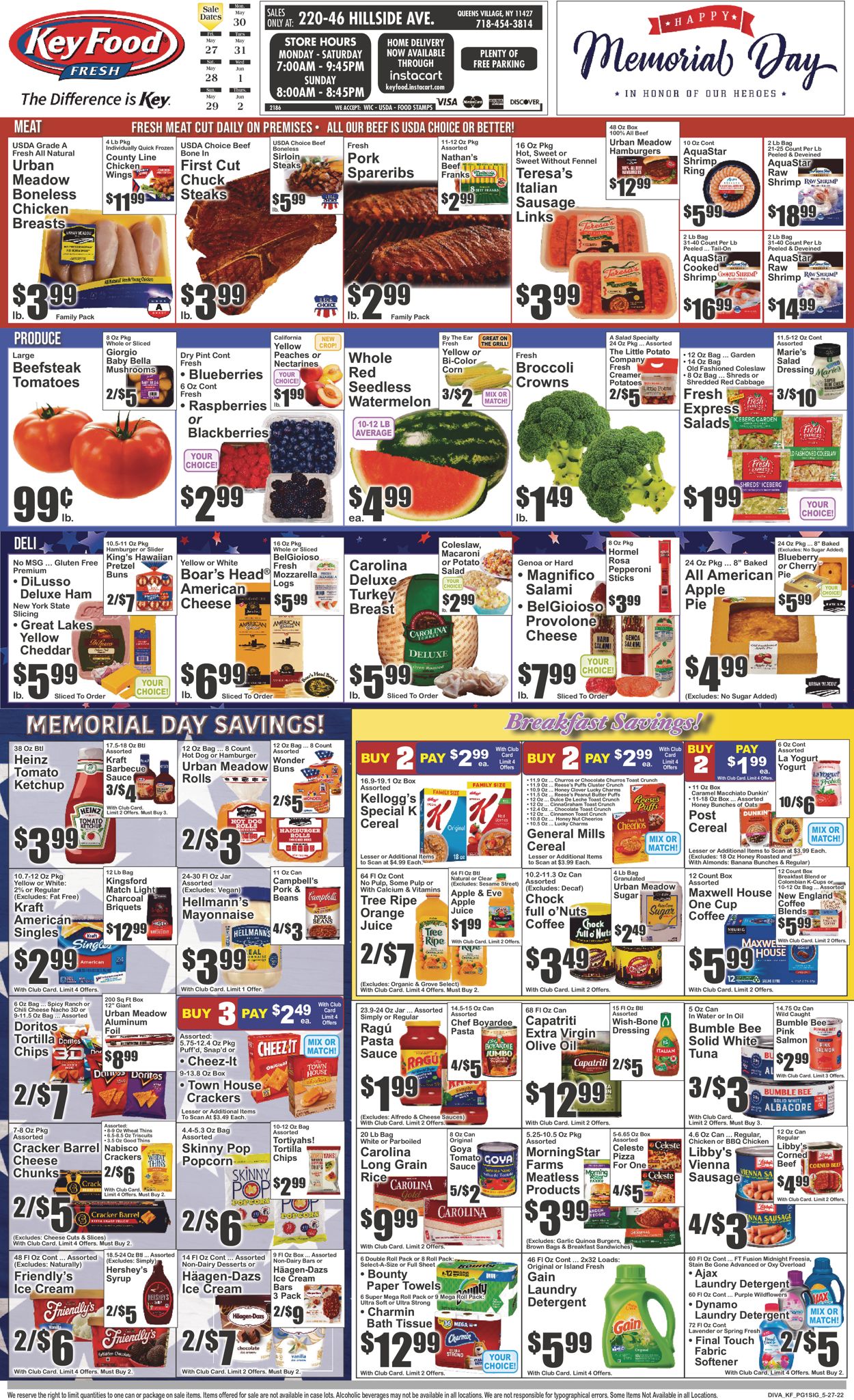 Key Food Weekly Ad Circular - valid 05/27-06/02/2022