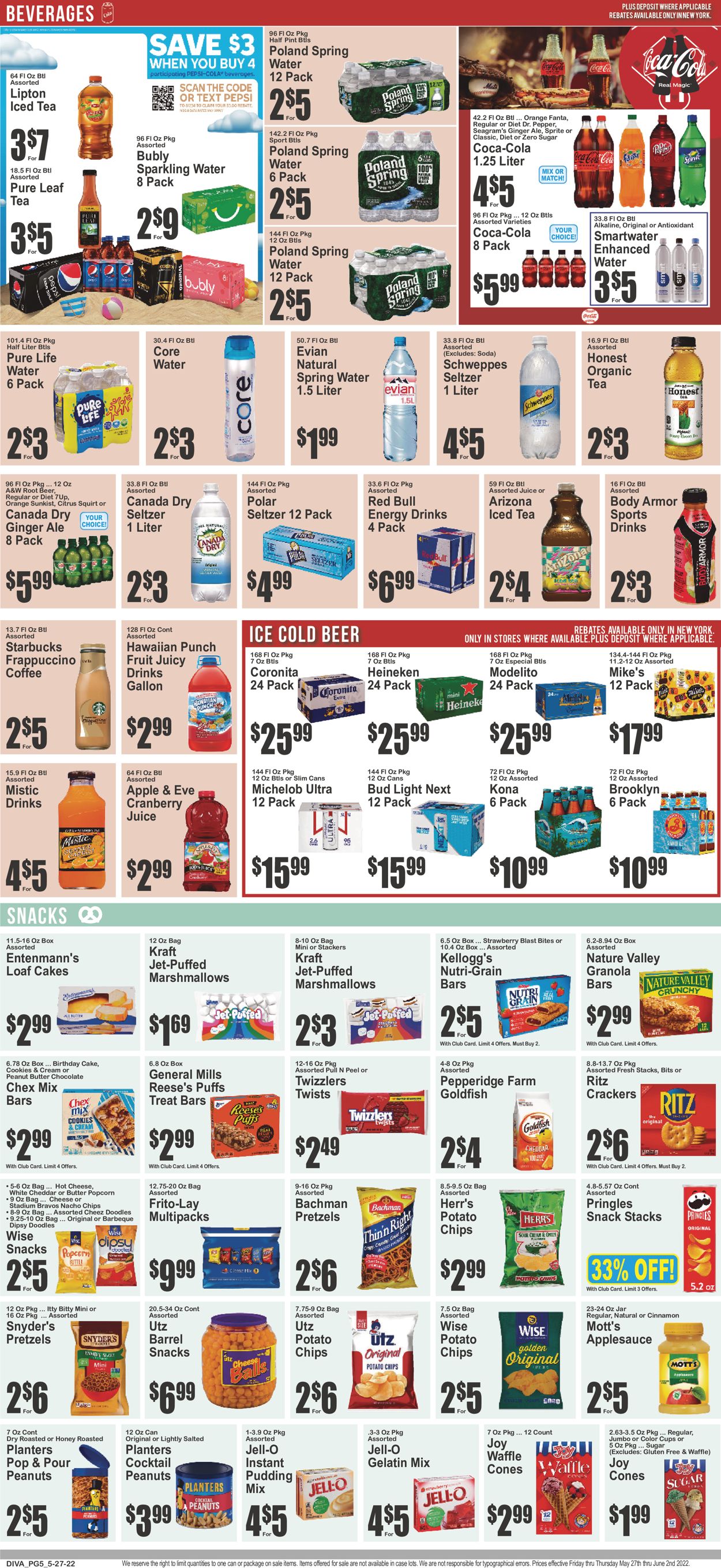 Key Food Weekly Ad Circular - valid 05/27-06/02/2022 (Page 6)