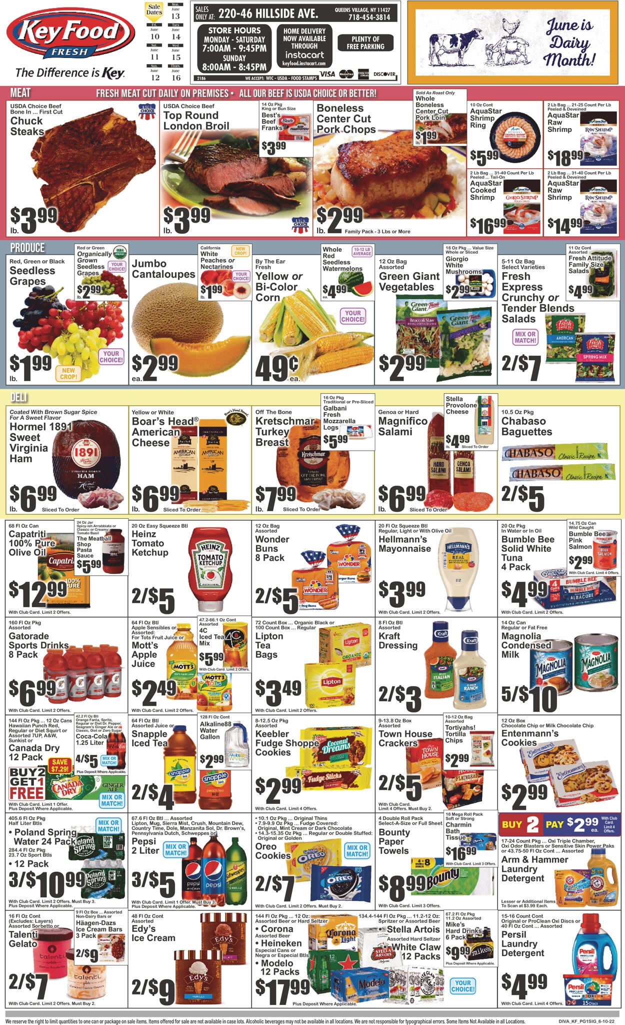 Key Food Weekly Ad Circular - valid 06/10-06/16/2022