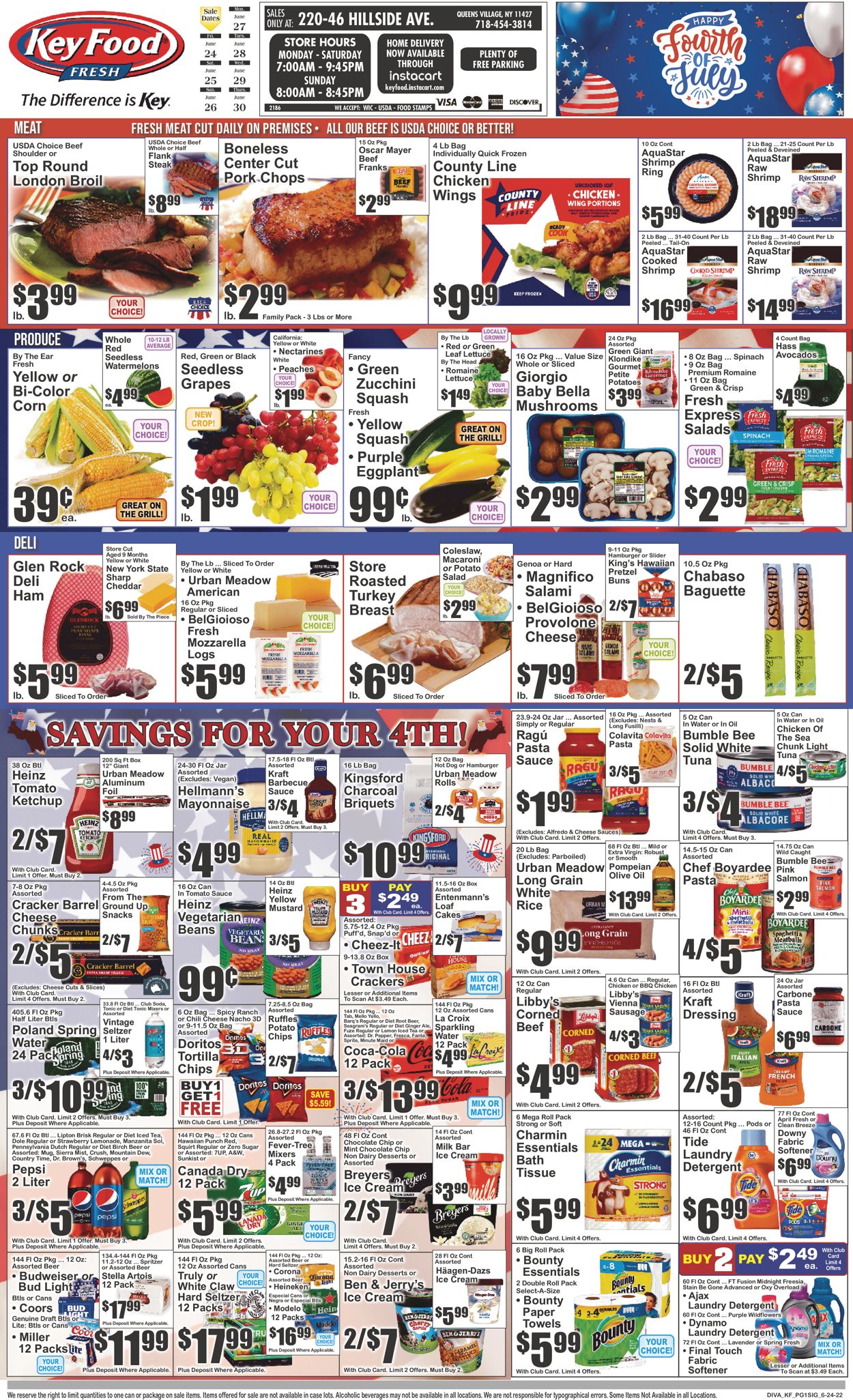 Key Food Weekly Ad Circular - valid 06/24-06/30/2022