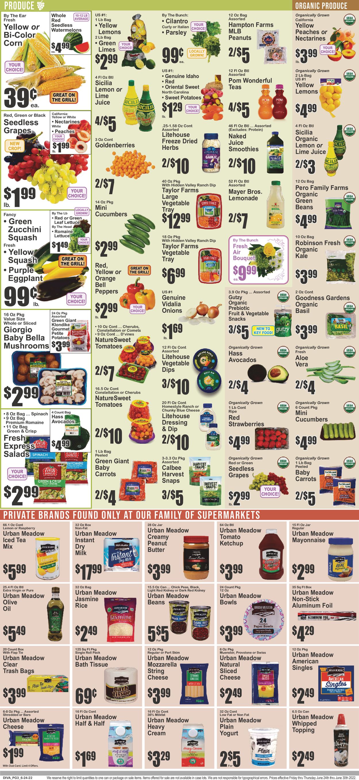 Key Food Weekly Ad Circular - valid 06/24-06/30/2022 (Page 4)