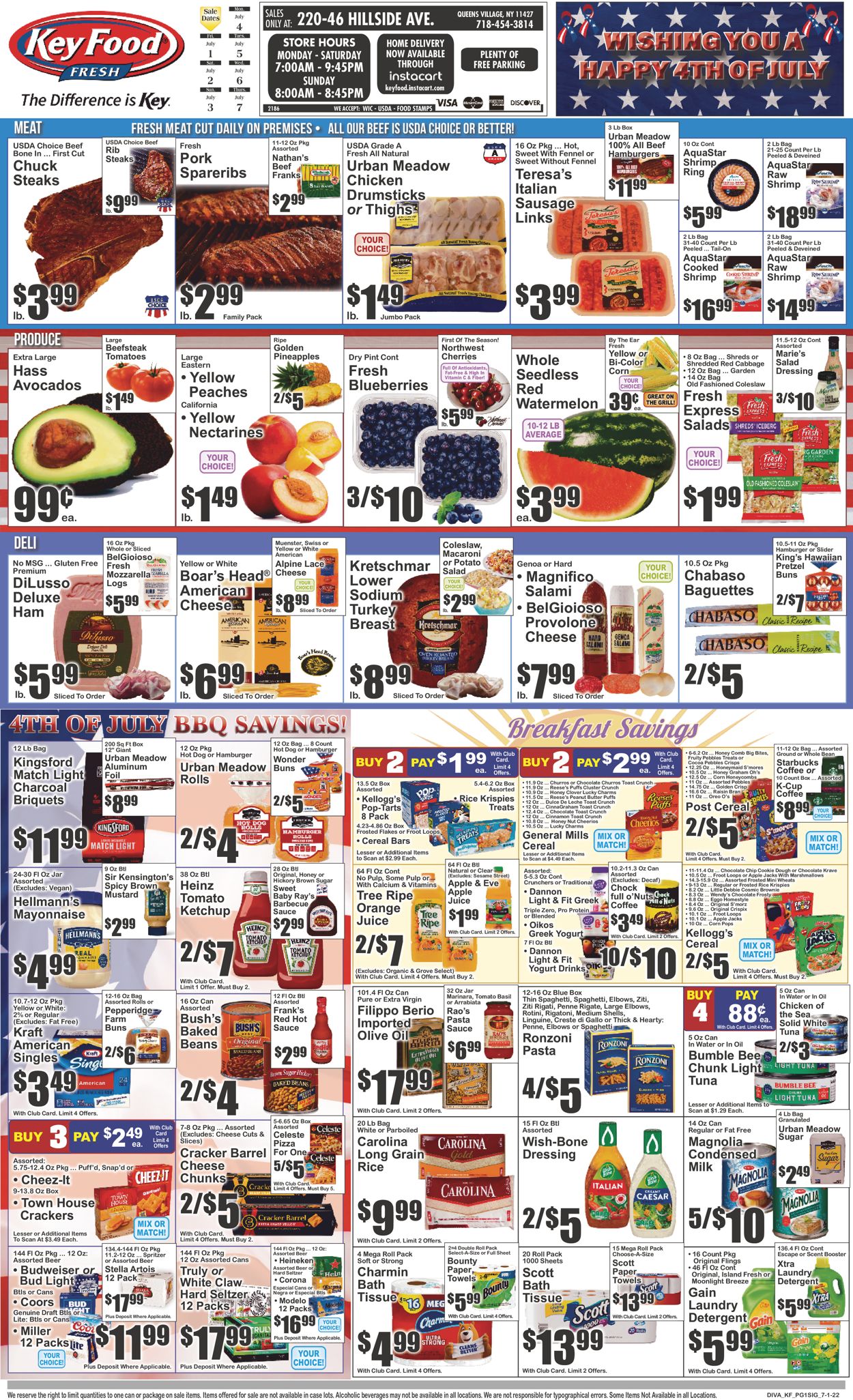 Key Food Weekly Ad Circular - valid 07/01-07/07/2022