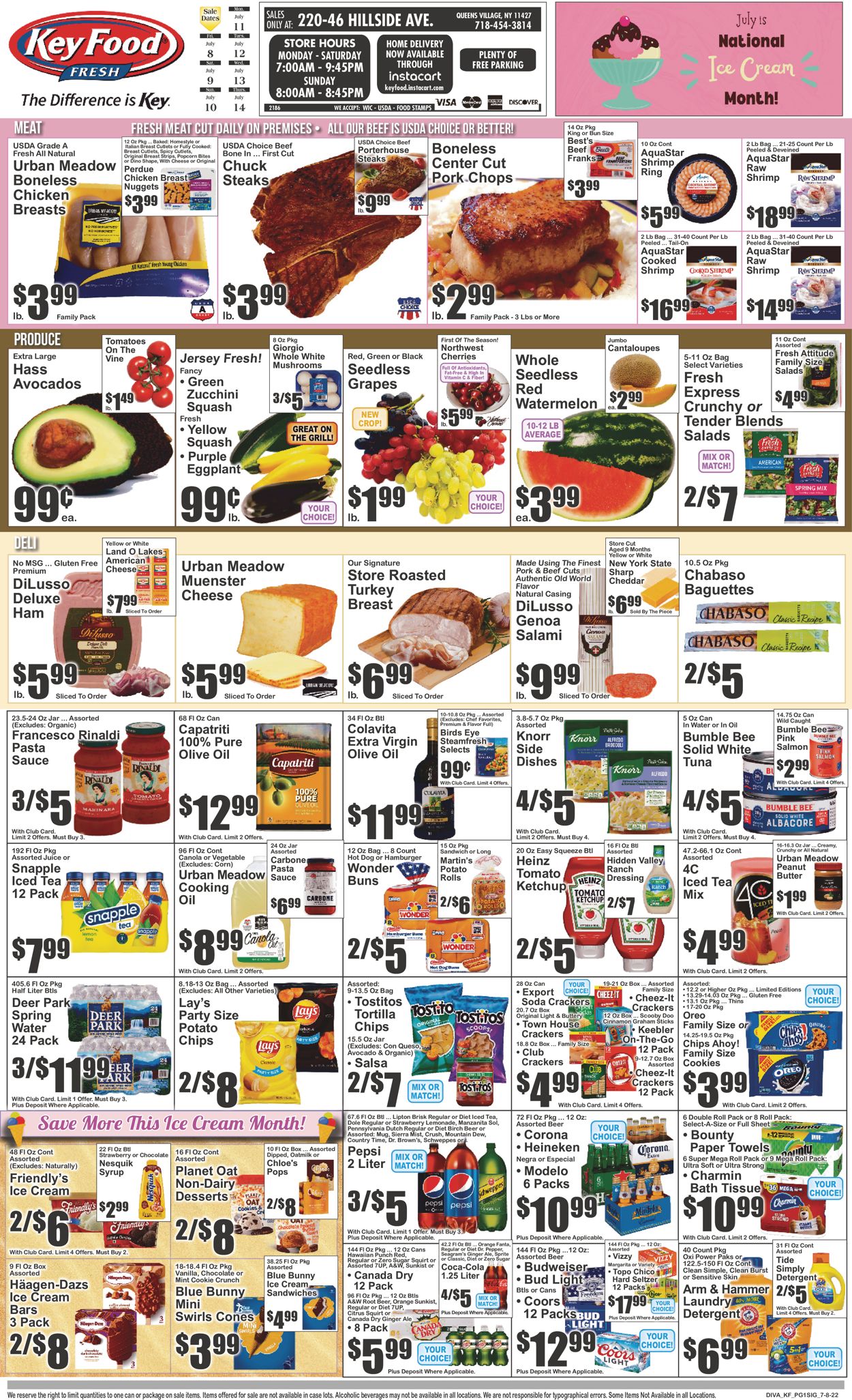 Key Food Weekly Ad Circular - valid 07/08-07/14/2022
