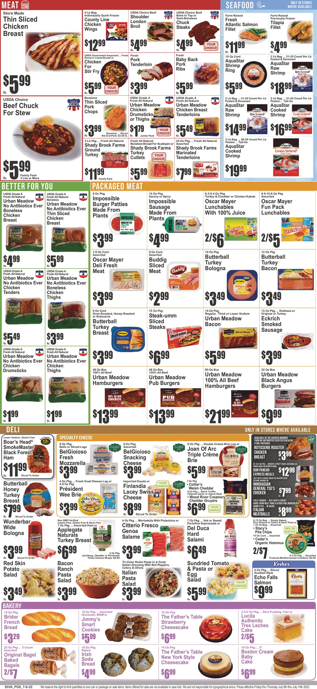 Key Food Weekly Ad Circular - valid 07/08-07/14/2022 (Page 7)