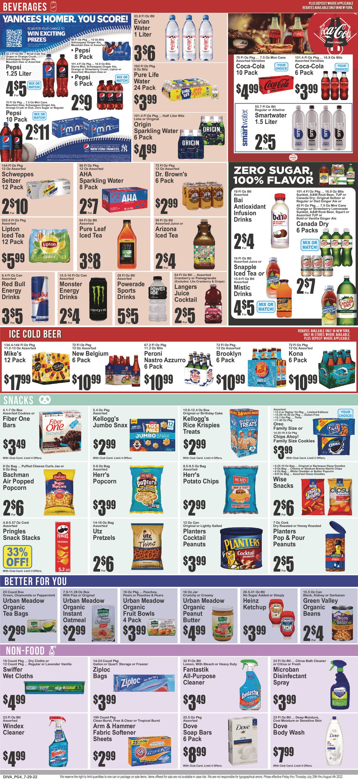 Key Food Weekly Ad Circular - valid 07/29-08/04/2022 (Page 5)