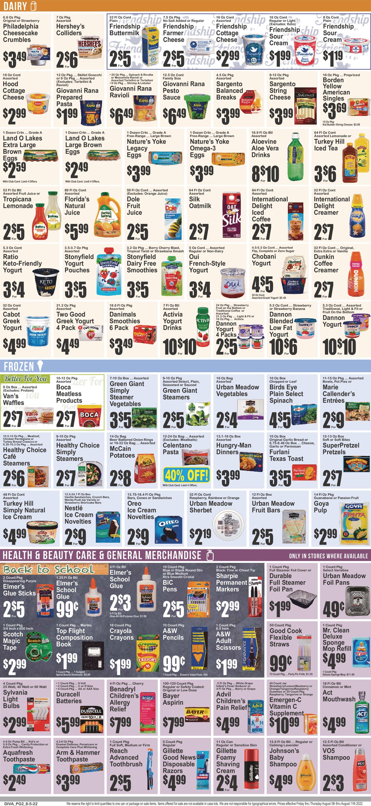 Key Food Weekly Ad Circular - valid 08/05-08/11/2022 (Page 3)